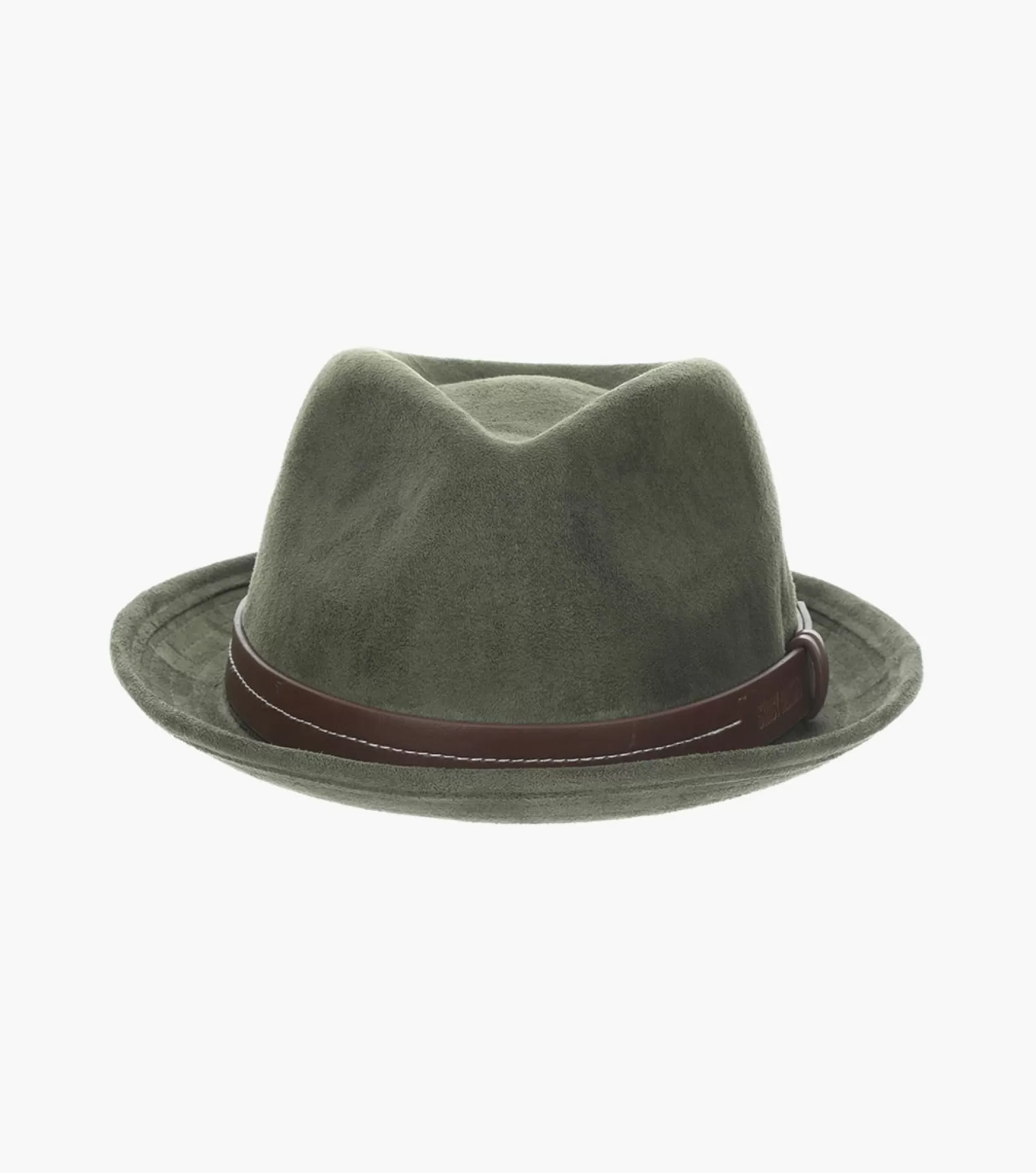 Stacy Adams Hats>Klimt Fedora Suede Pinch Front Hat