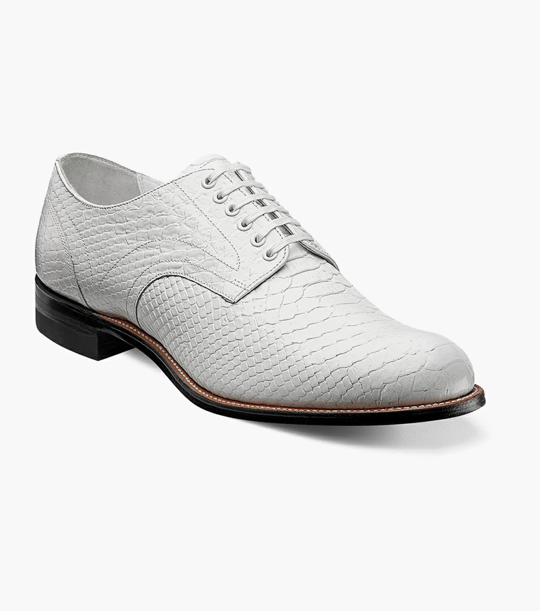 Stacy Adams Classics>Madison Anaconda Plain Toe Oxford