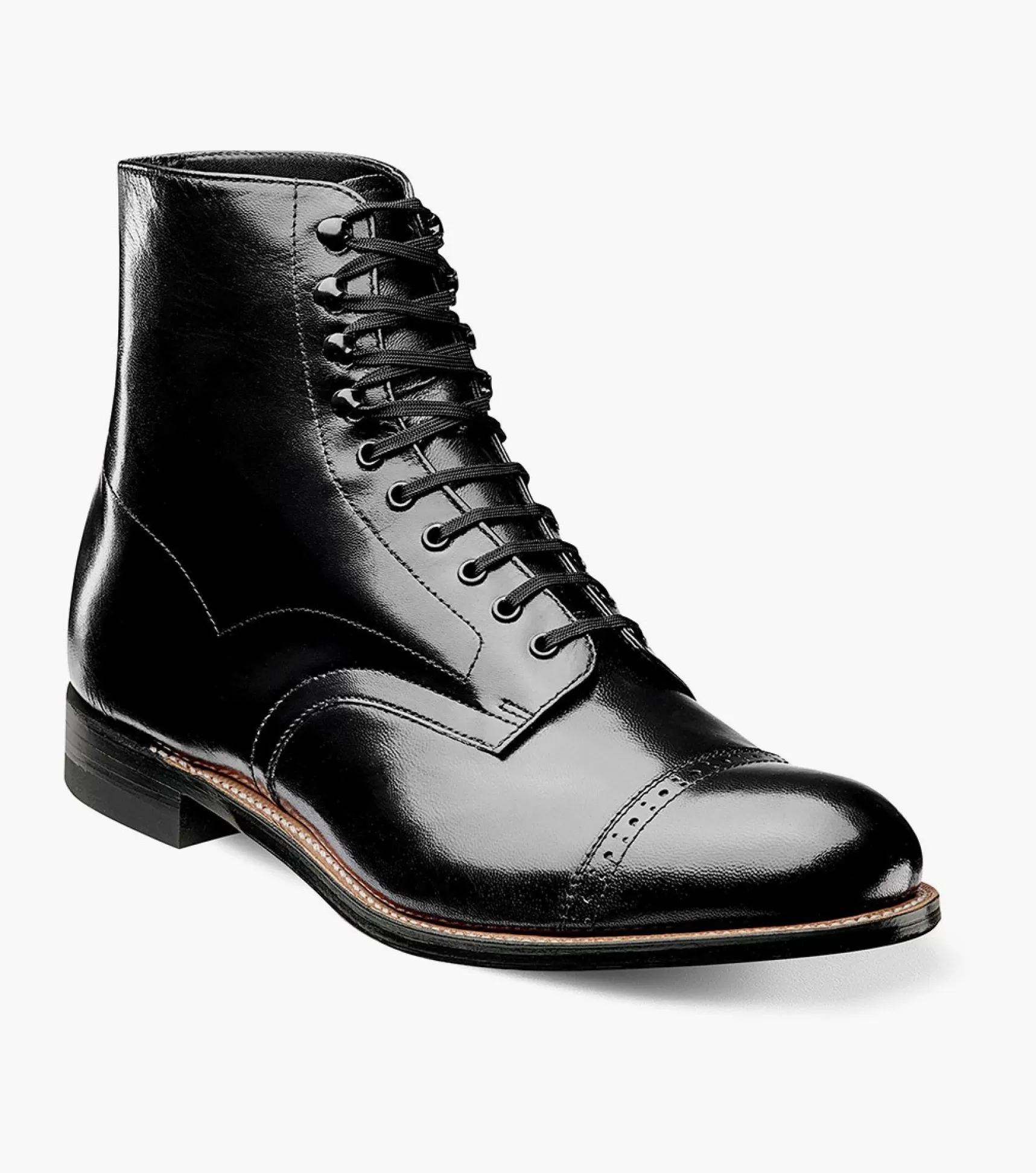 Stacy Adams Boots>Madison Cap Toe Boot