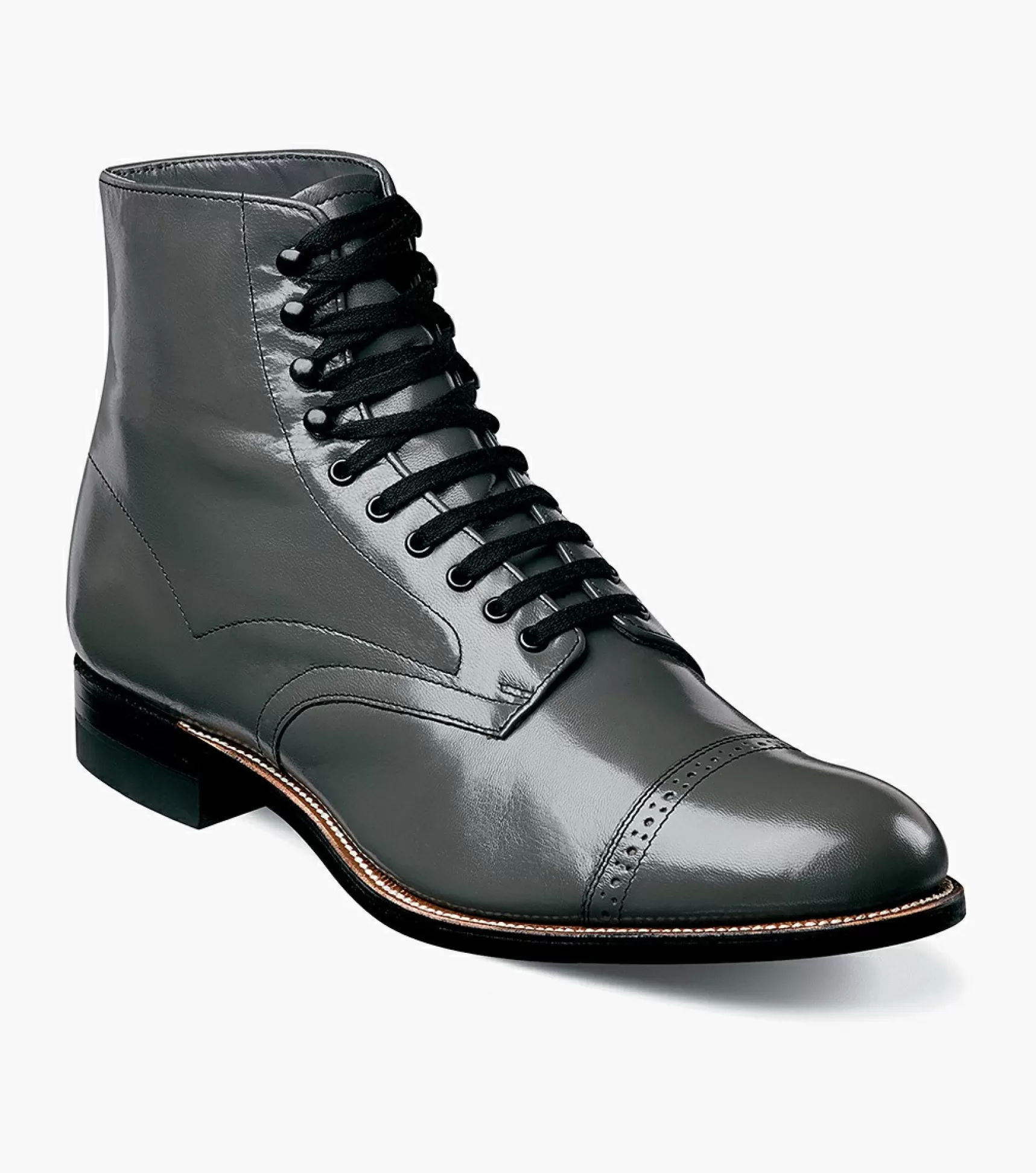 Stacy Adams Boots>Madison Cap Toe Boot