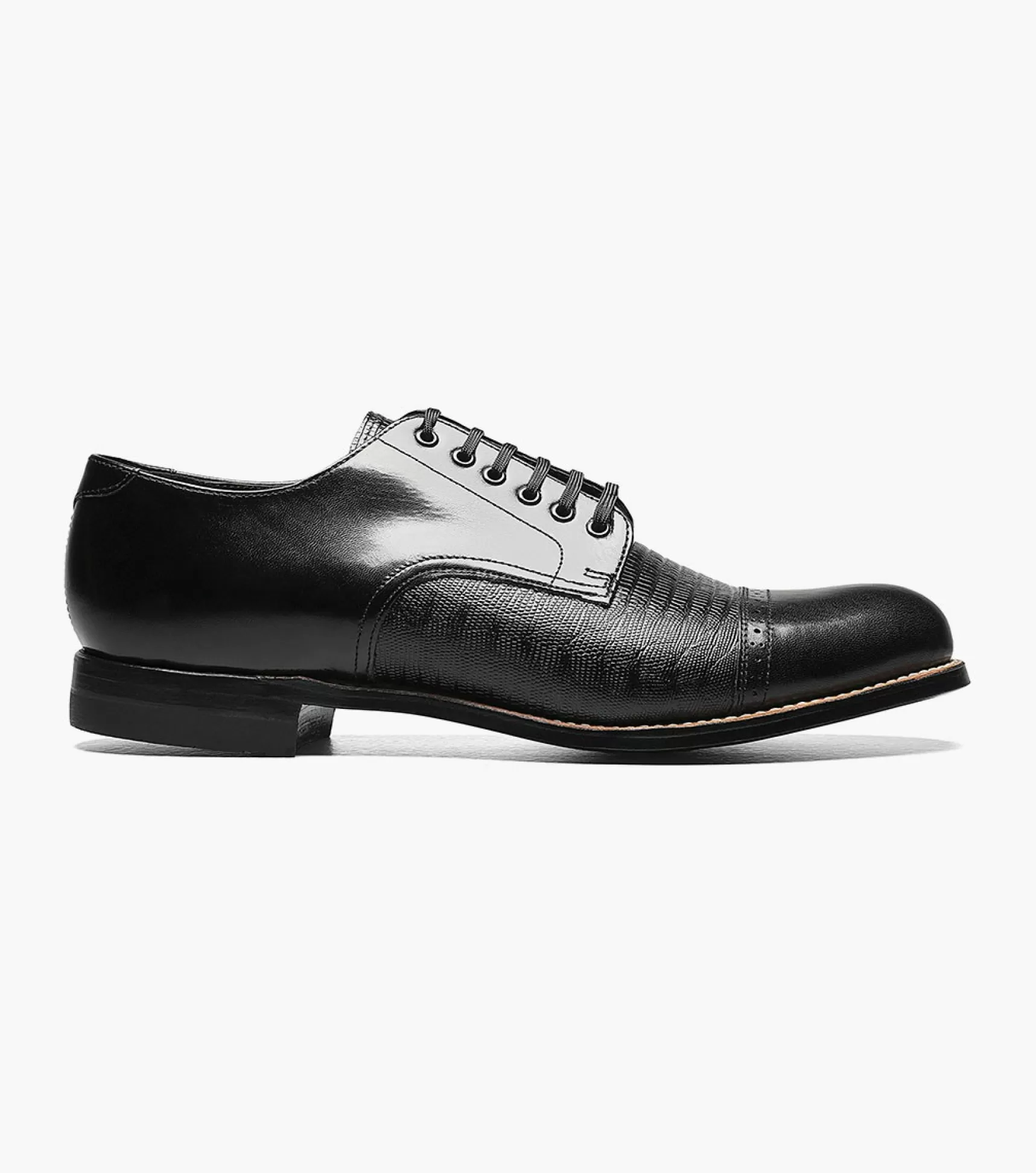 Stacy Adams Classics>Madison Lizard Cap Toe Oxford