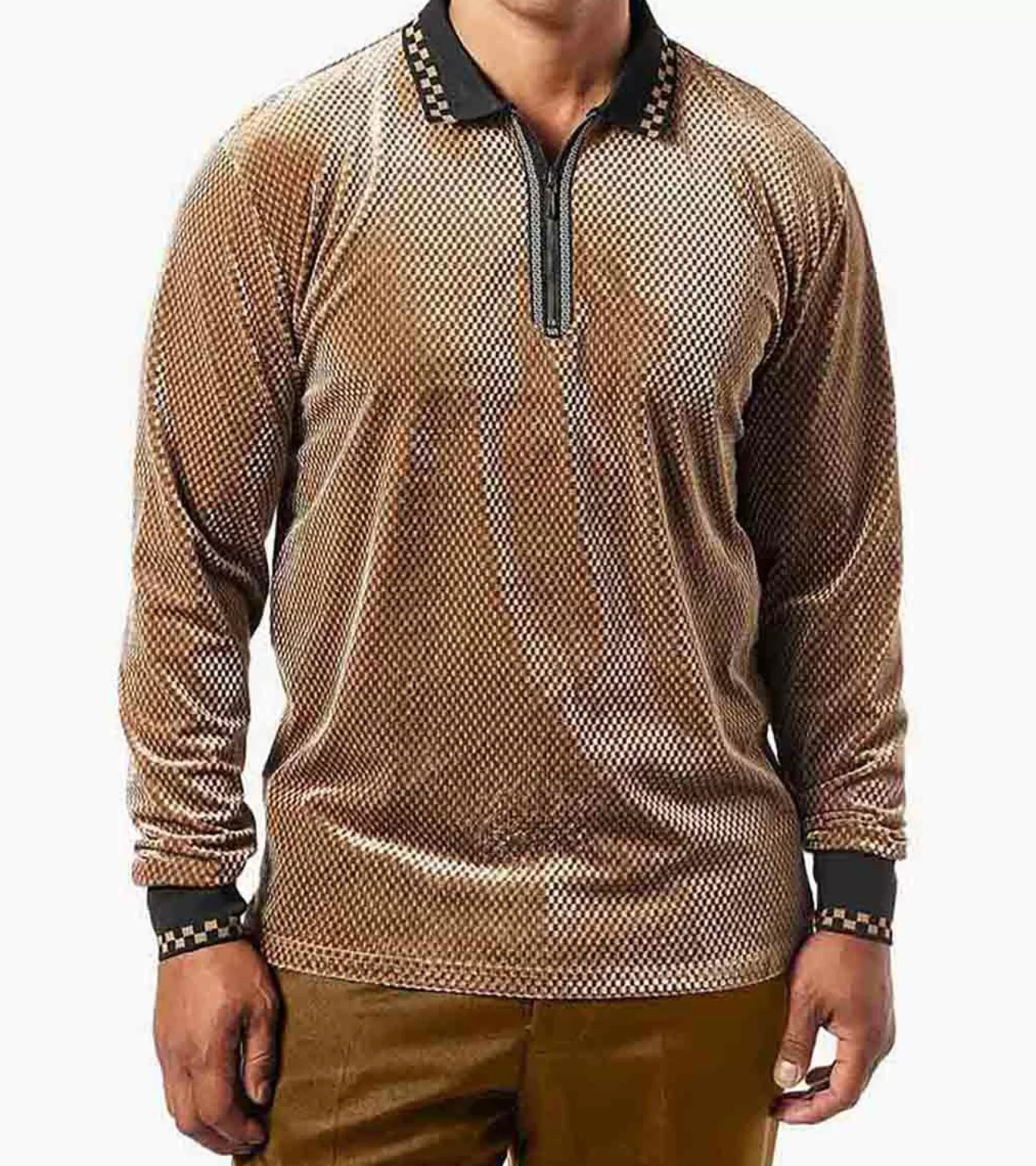 Stacy Adams Casual Wear>Mateo Long Sleeve Polo