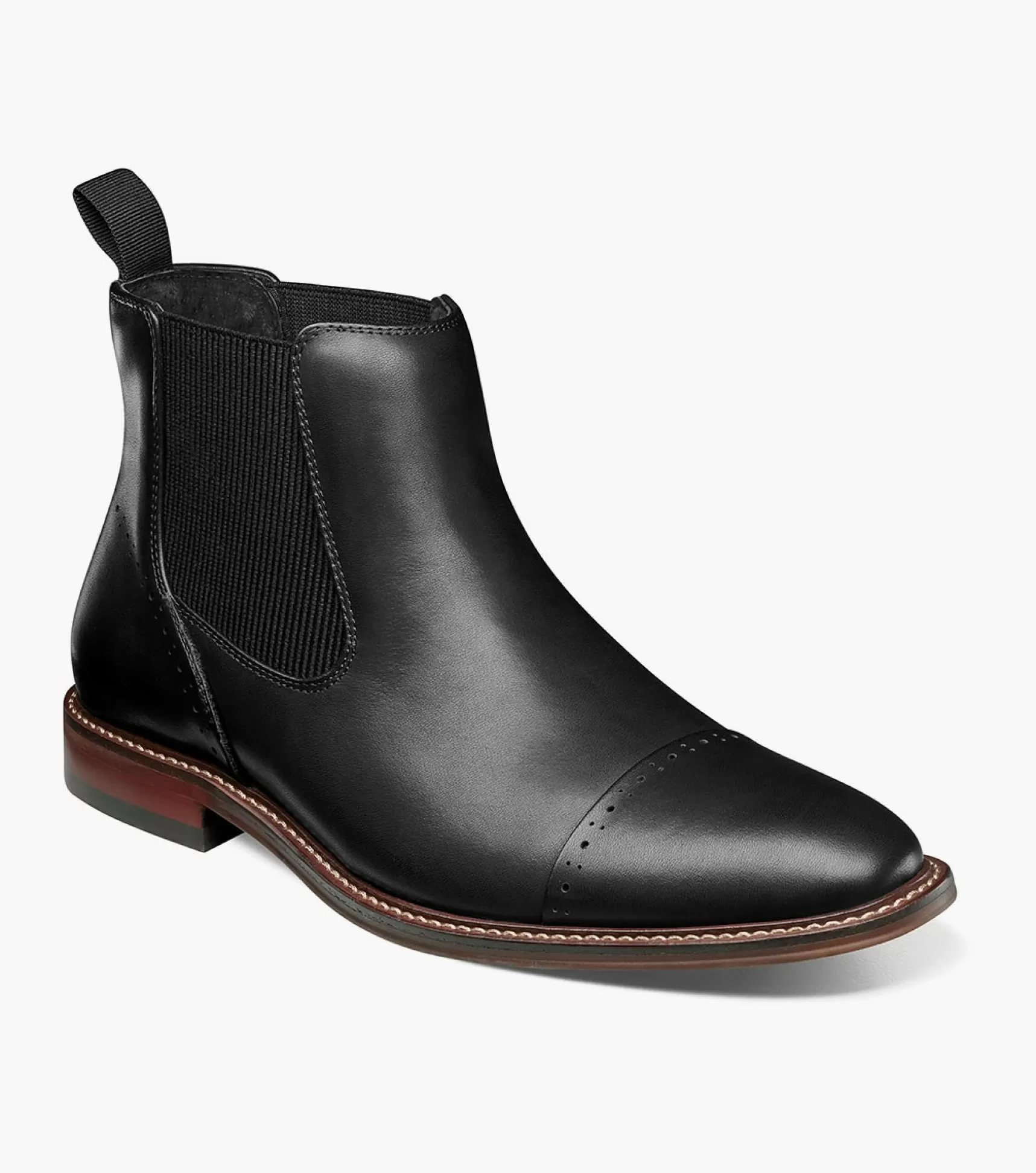 Stacy Adams Boots>Maury Cap Toe Chelsea Boot