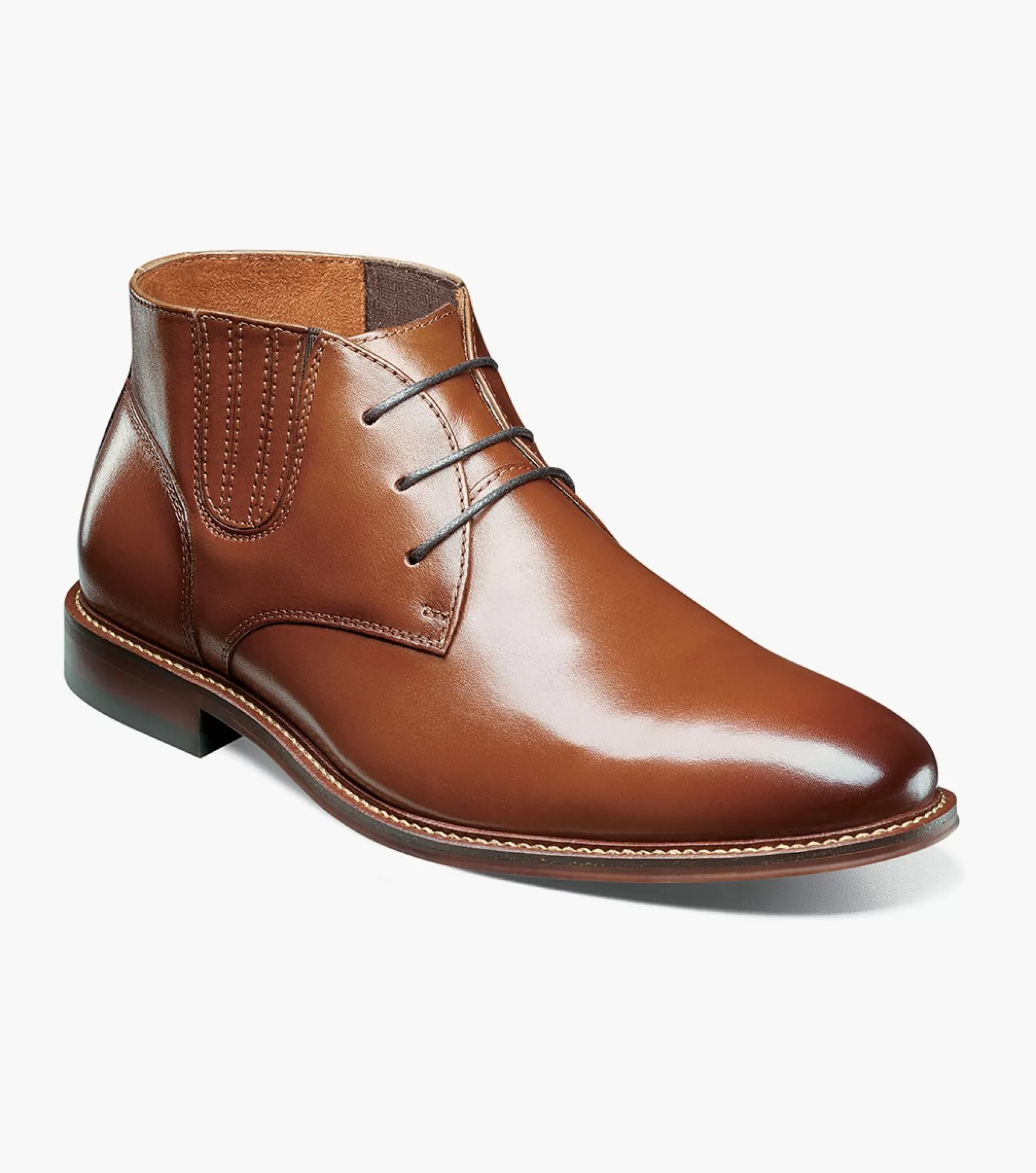 Stacy Adams Boots>Maxwell Plain Toe Chukka Boot