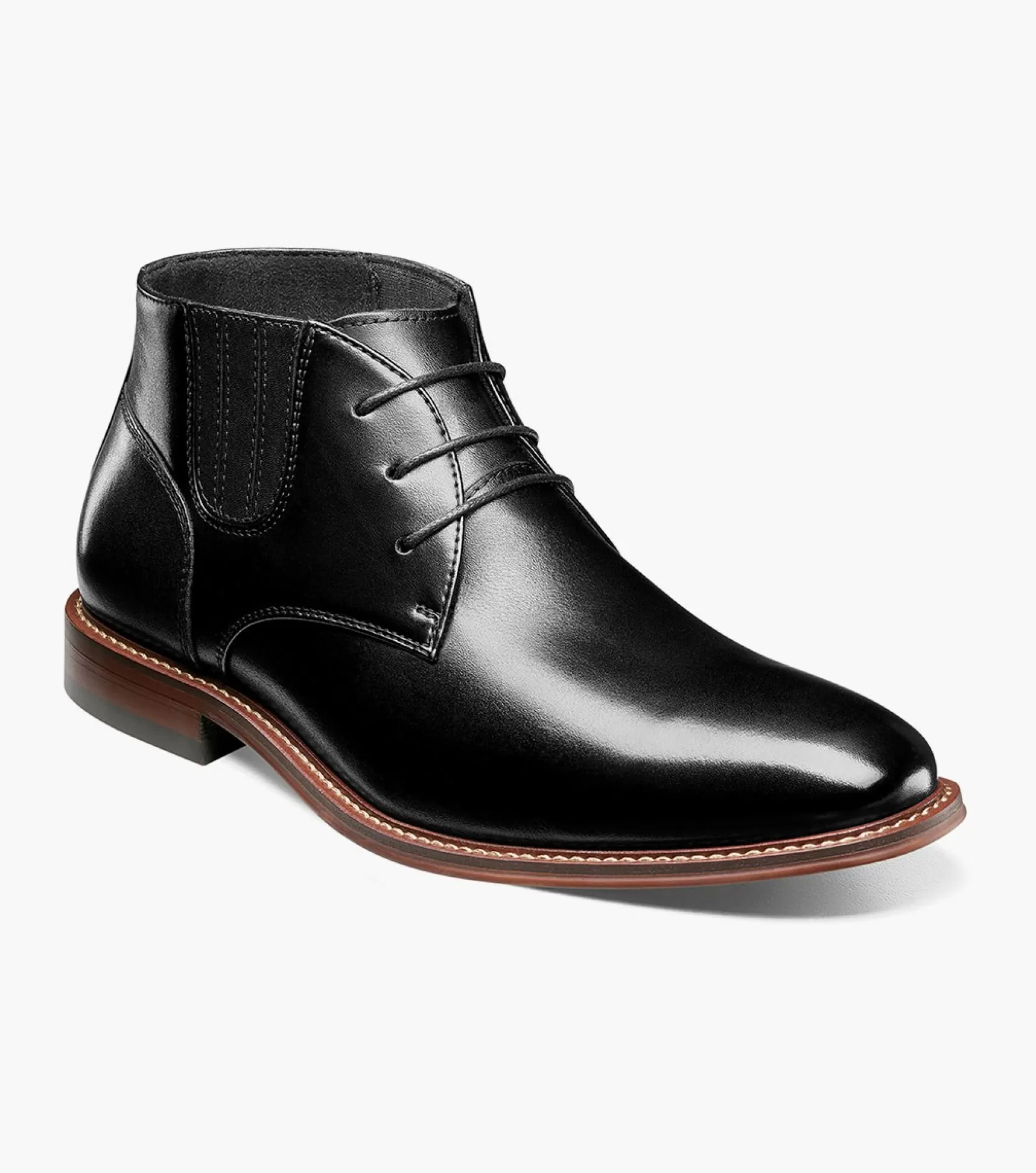 Stacy Adams Boots>Maxwell Plain Toe Chukka Boot