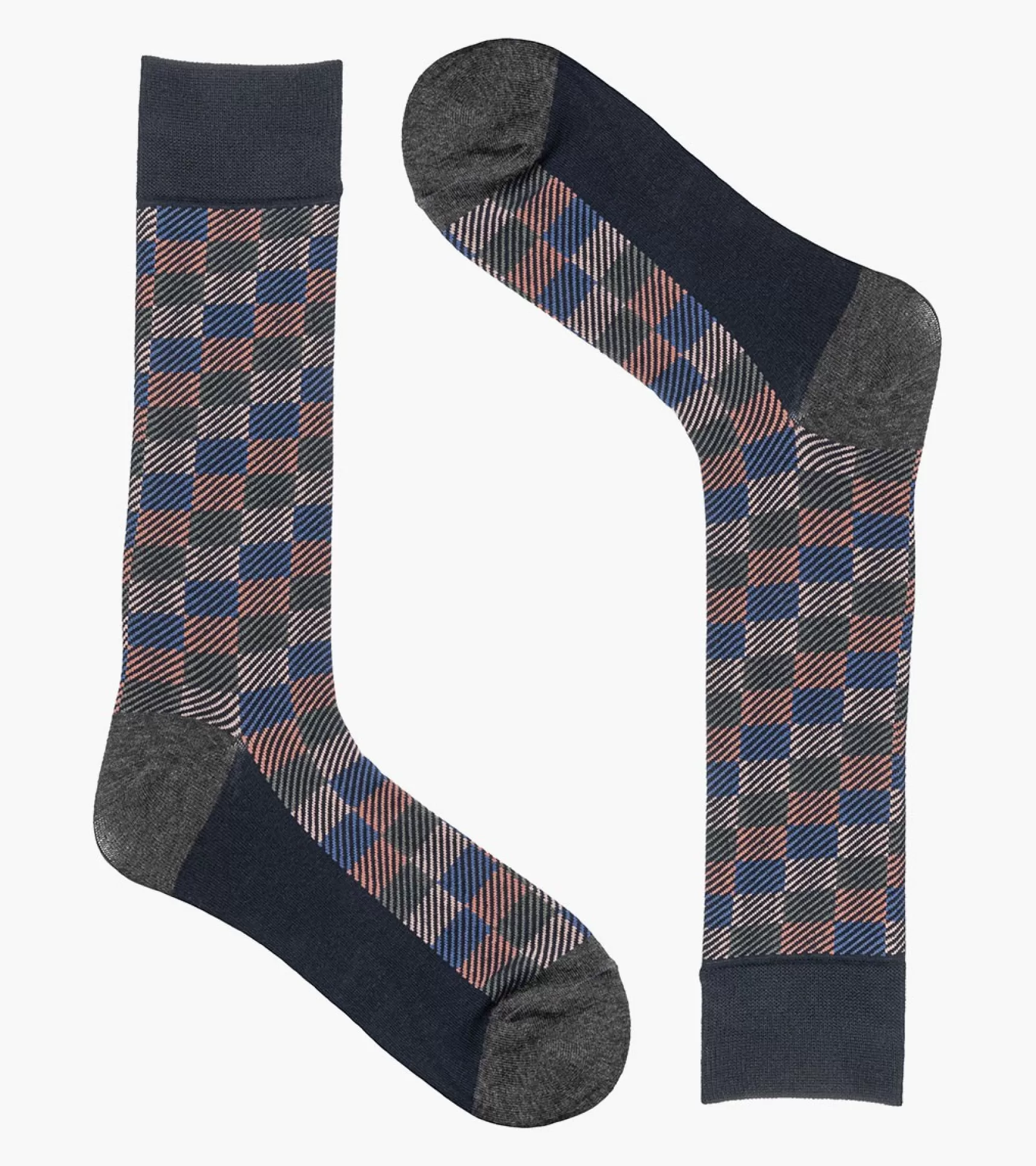 Stacy Adams Socks>Modern Block Men\\'S Crew Dress Socks