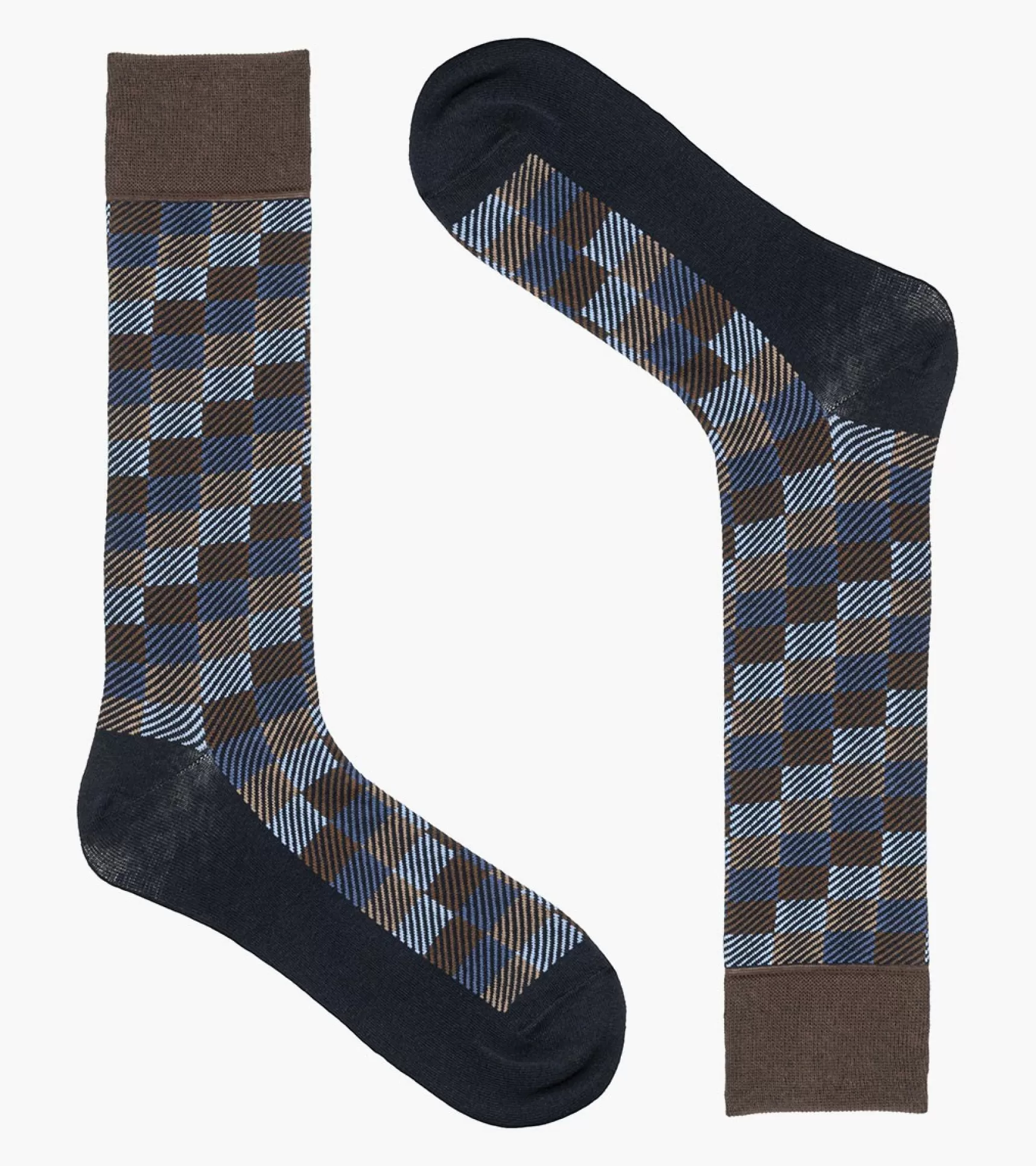 Stacy Adams Socks>Modern Block Men\\'S Crew Dress Socks