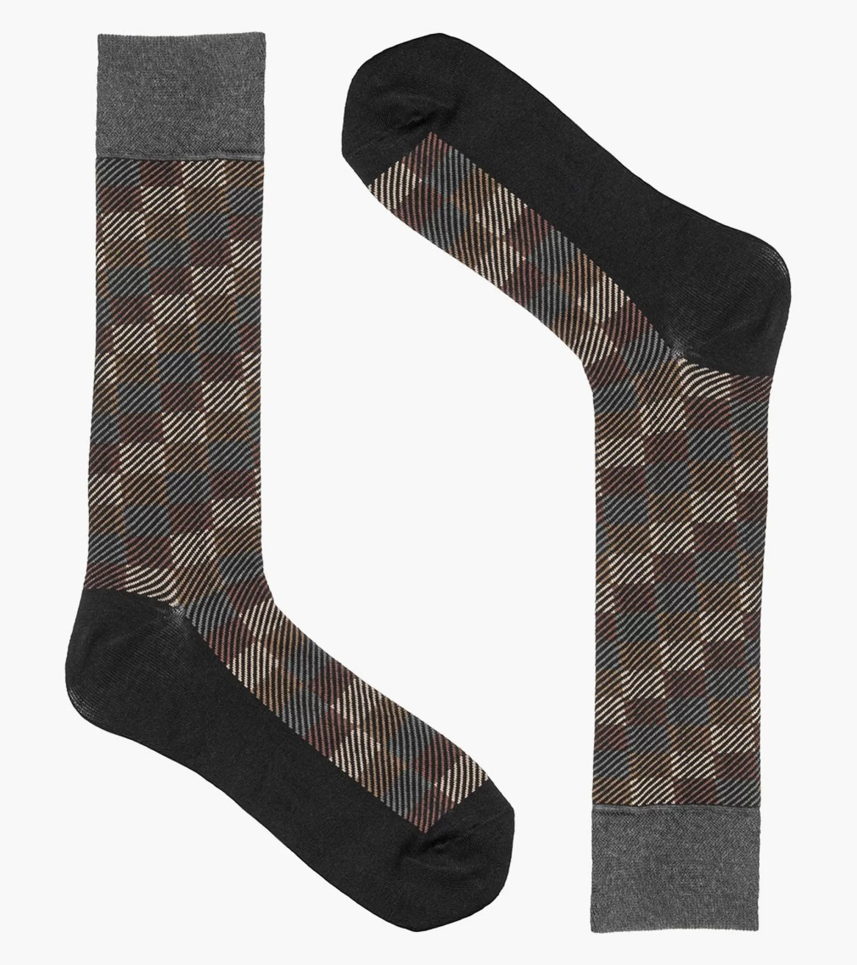 Stacy Adams Socks>Modern Block Men\\'S Crew Dress Socks