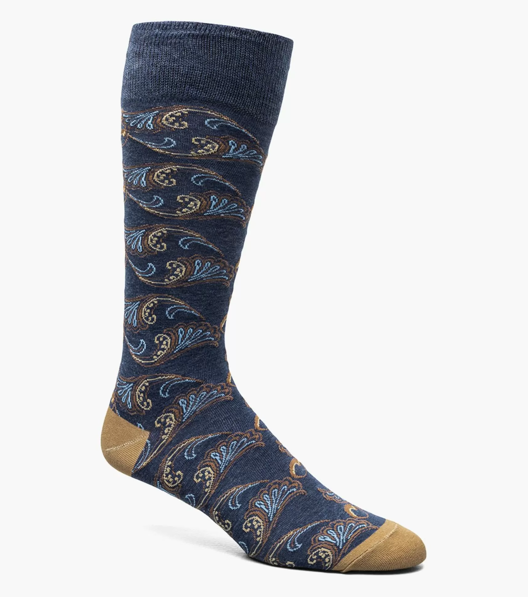 Stacy Adams Socks>Modern Paisley Men\\'S Crew Dress Sock