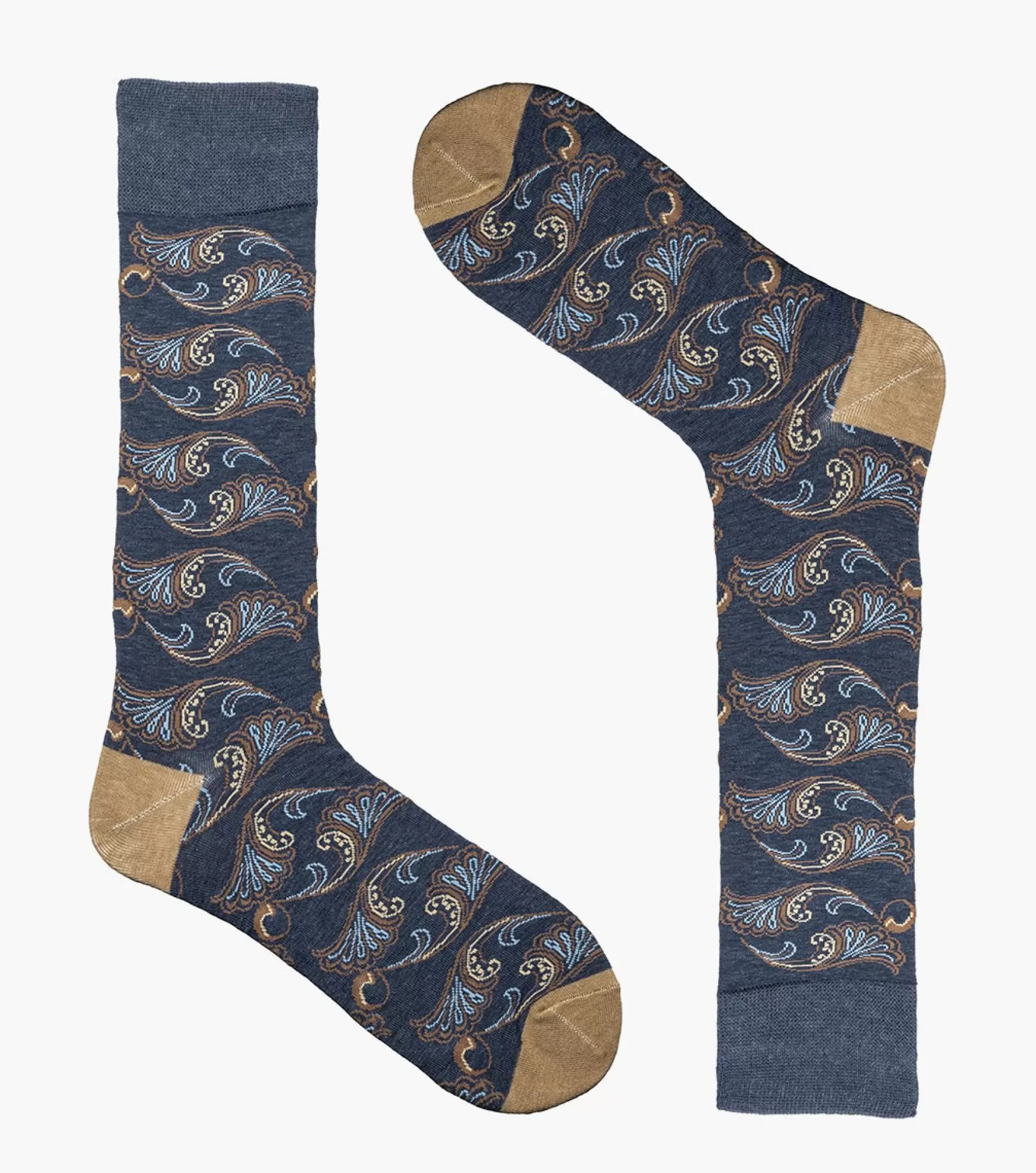 Stacy Adams Socks>Modern Paisley Men\\'S Crew Dress Sock