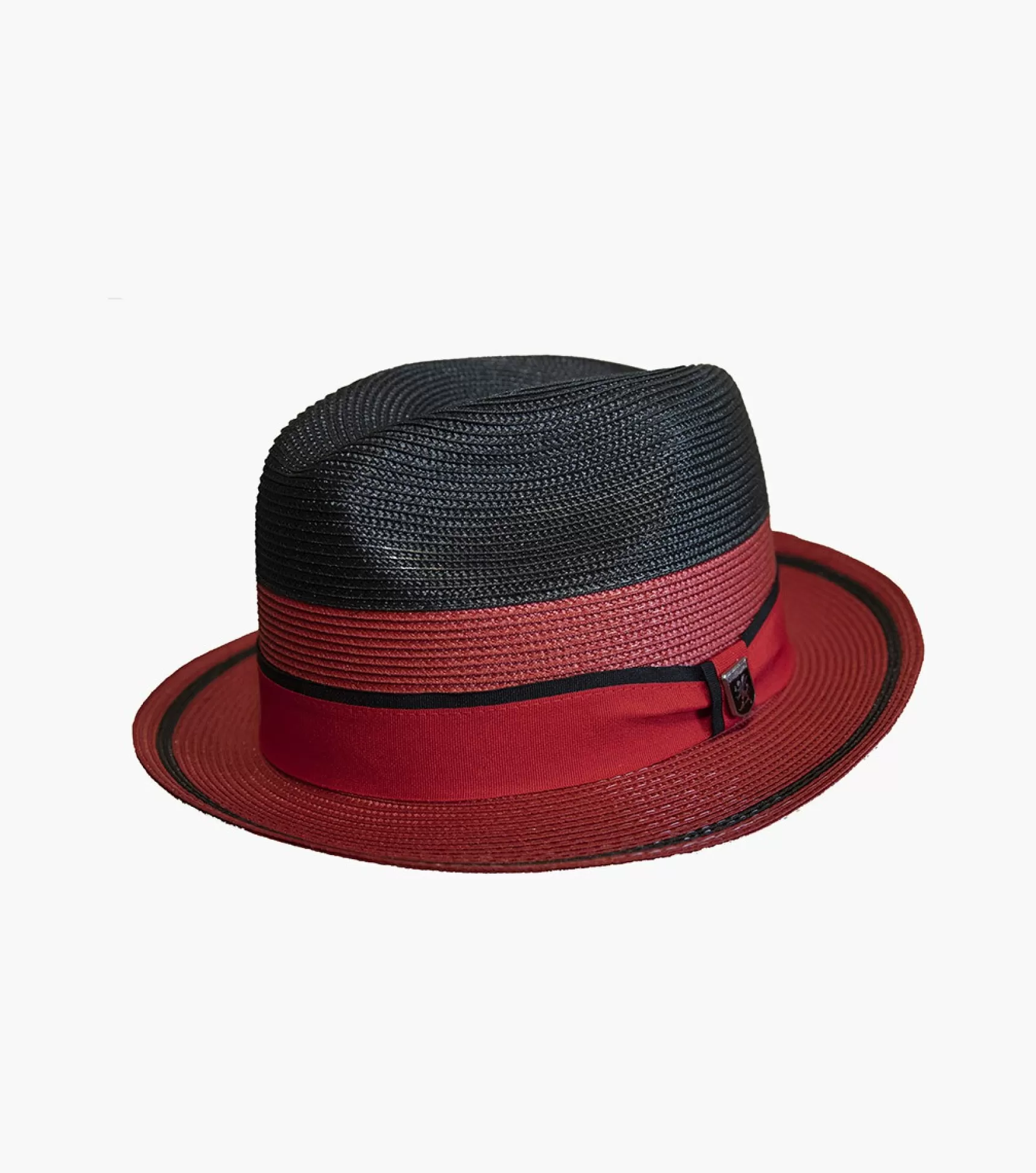 Stacy Adams Hats>Morven Fedora Poly Braid Pinch Front Hat