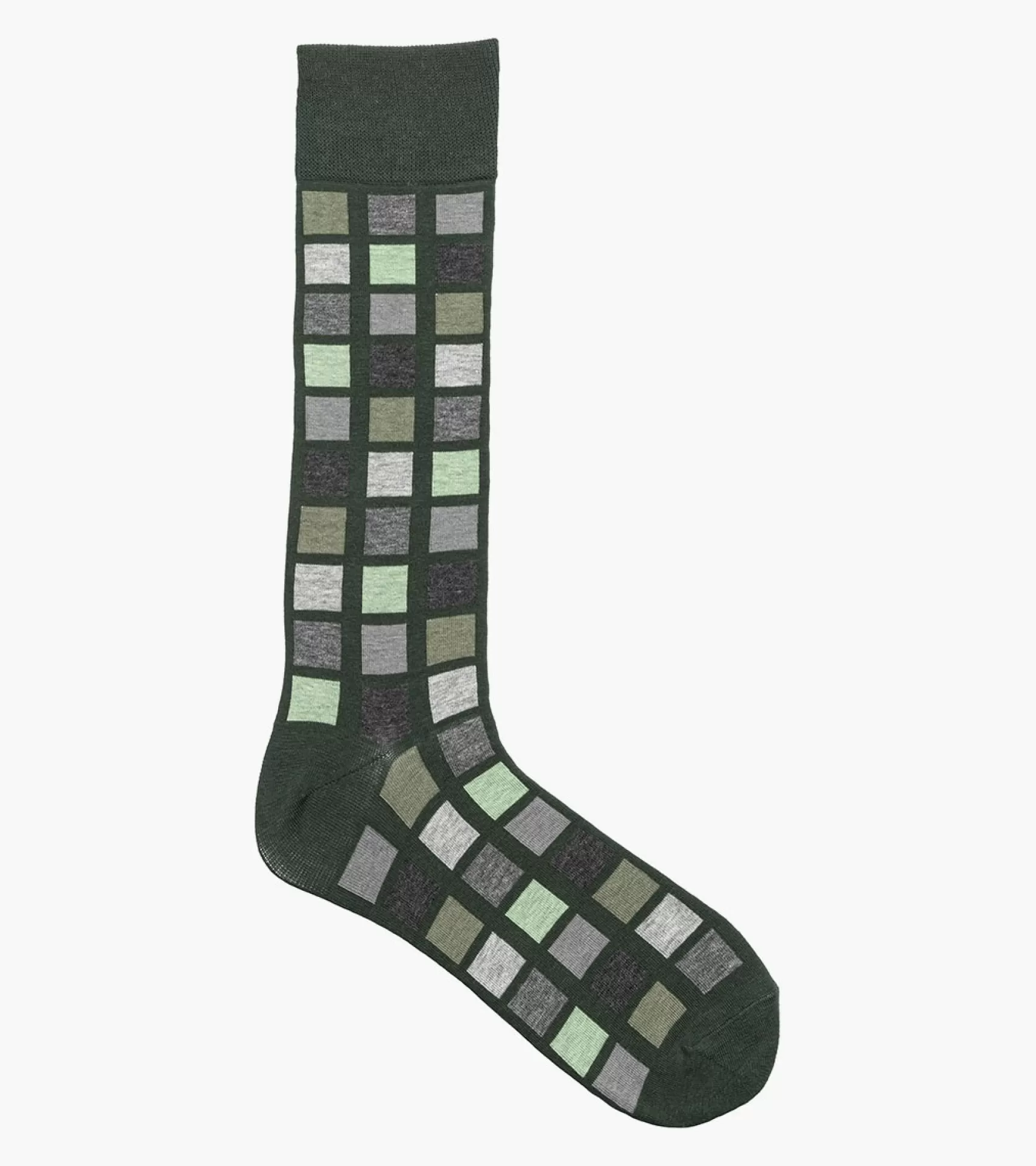 Stacy Adams Socks>Multi-Color Block Men\\'S Crew Dress Socks