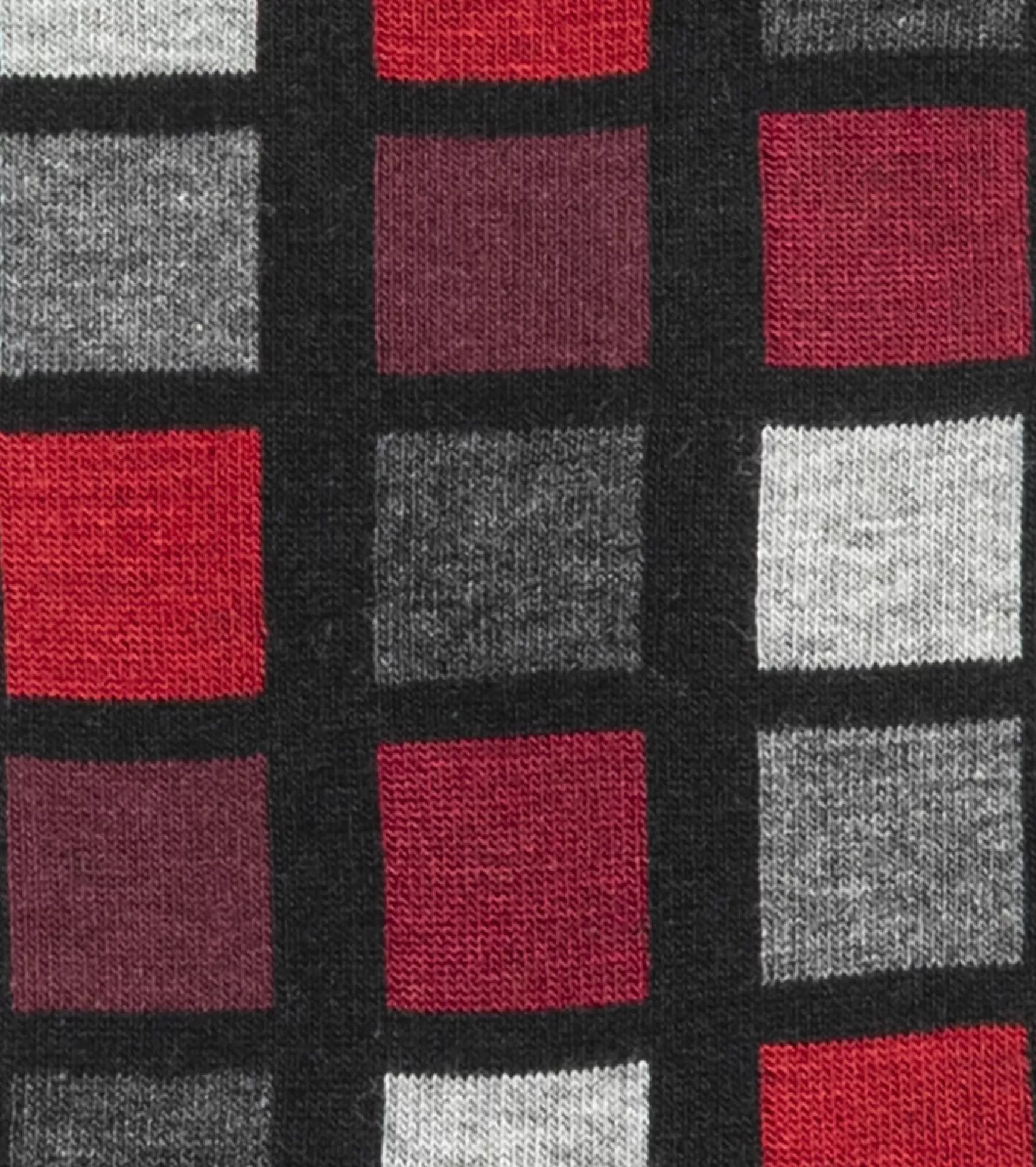 Stacy Adams Socks>Multi-Color Block Men\\'S Crew Dress Socks