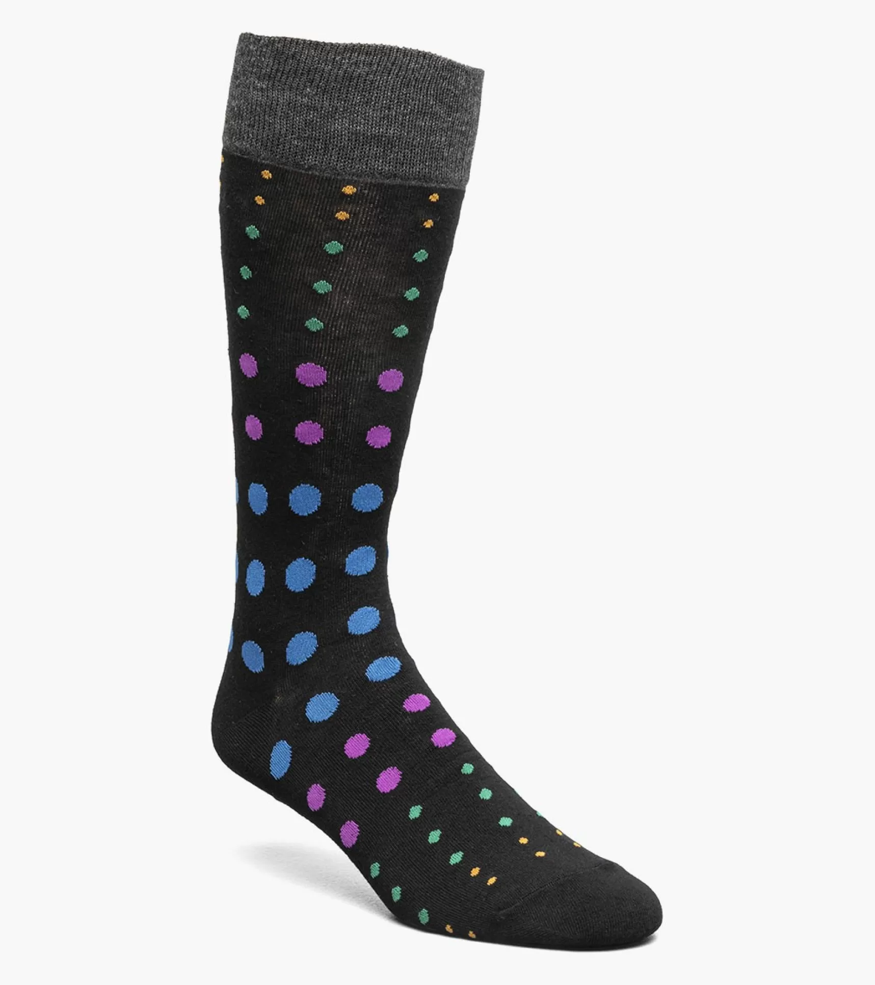 Stacy Adams Socks>Multi-Size Dots Men\\'S Crew Dress Socks