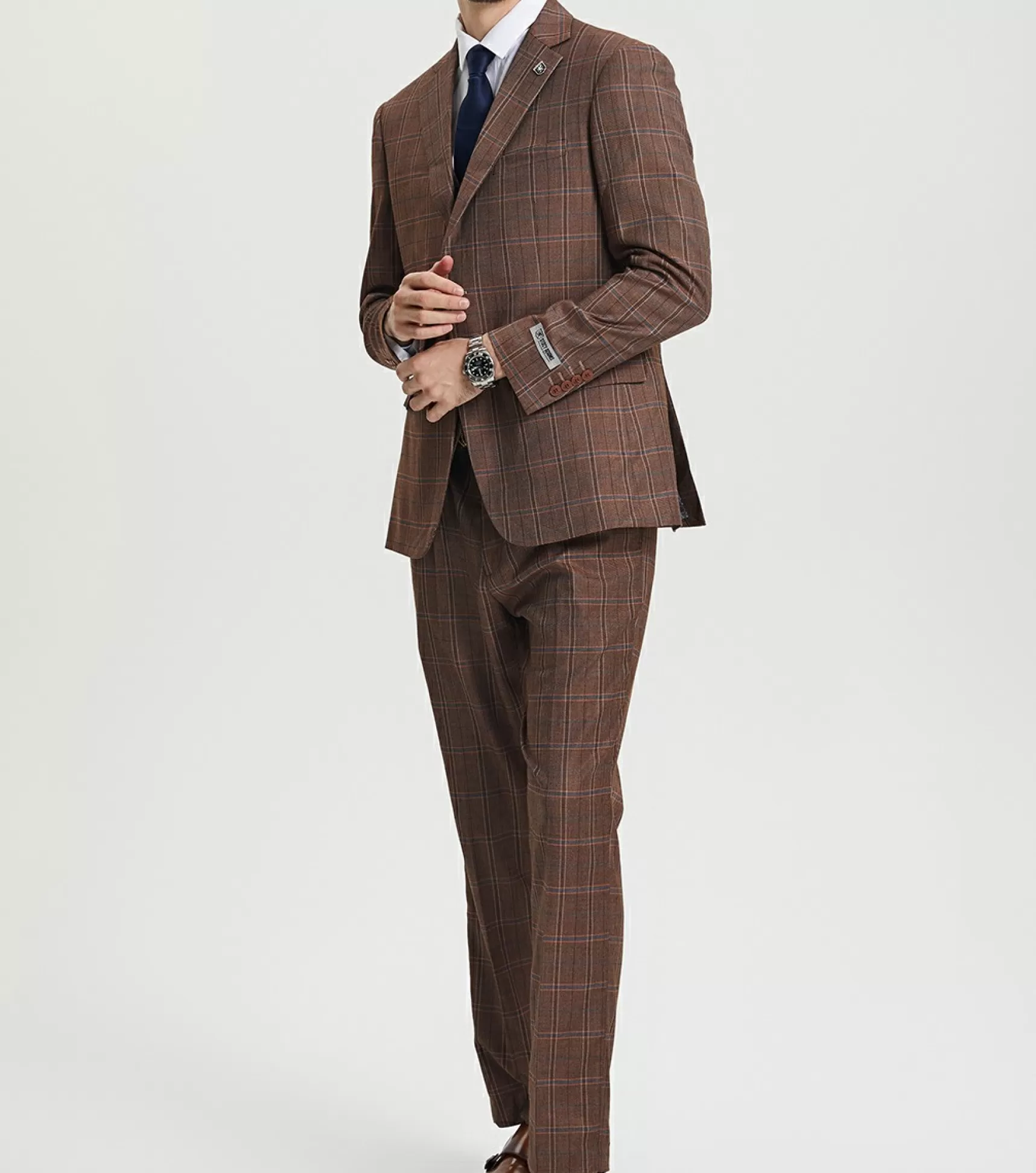 Stacy Adams Suits>Nicholson 3 Piece Vested Suit