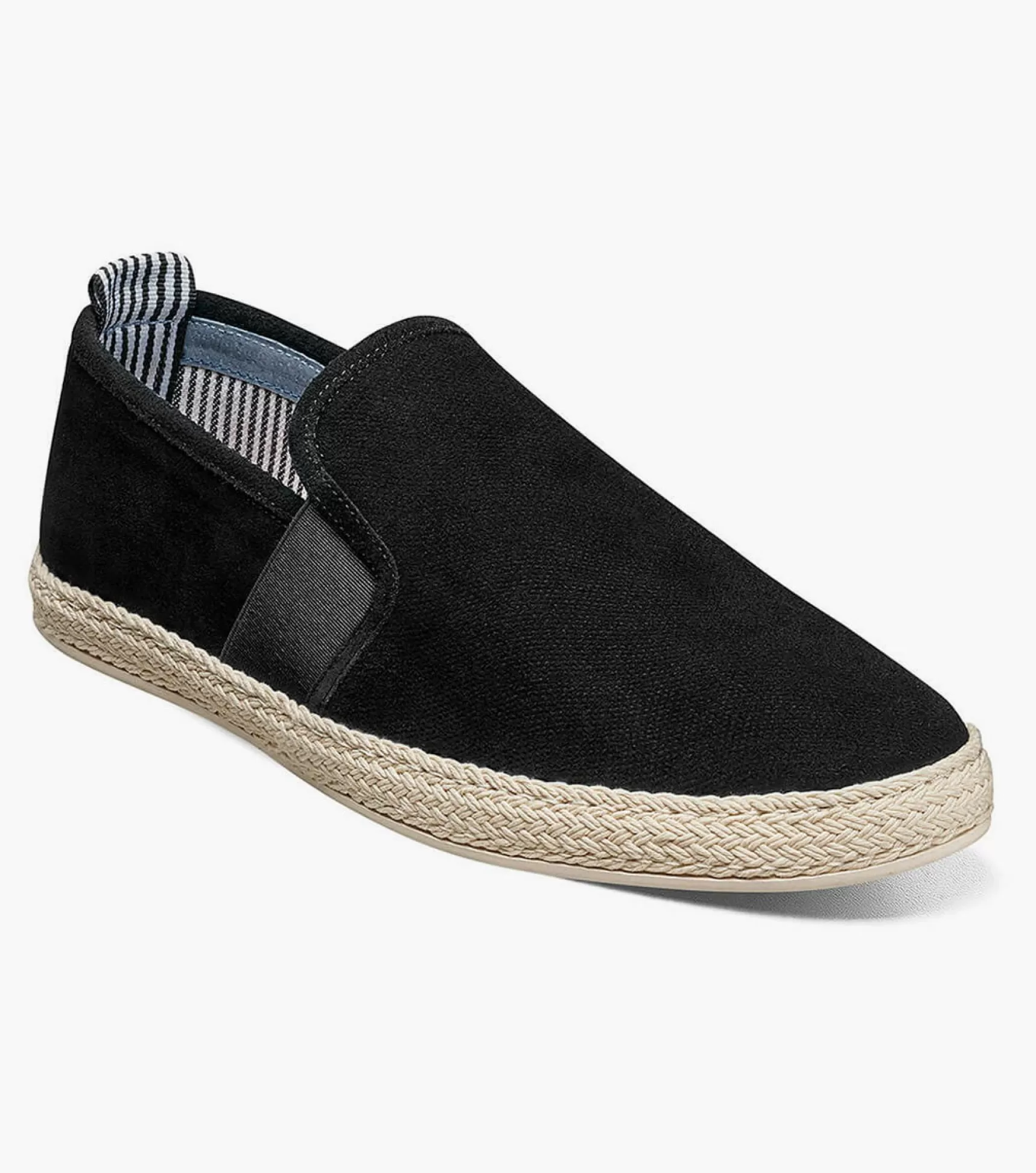 Stacy Adams Loafers>Nino Plain Toe Slip On Espadrille