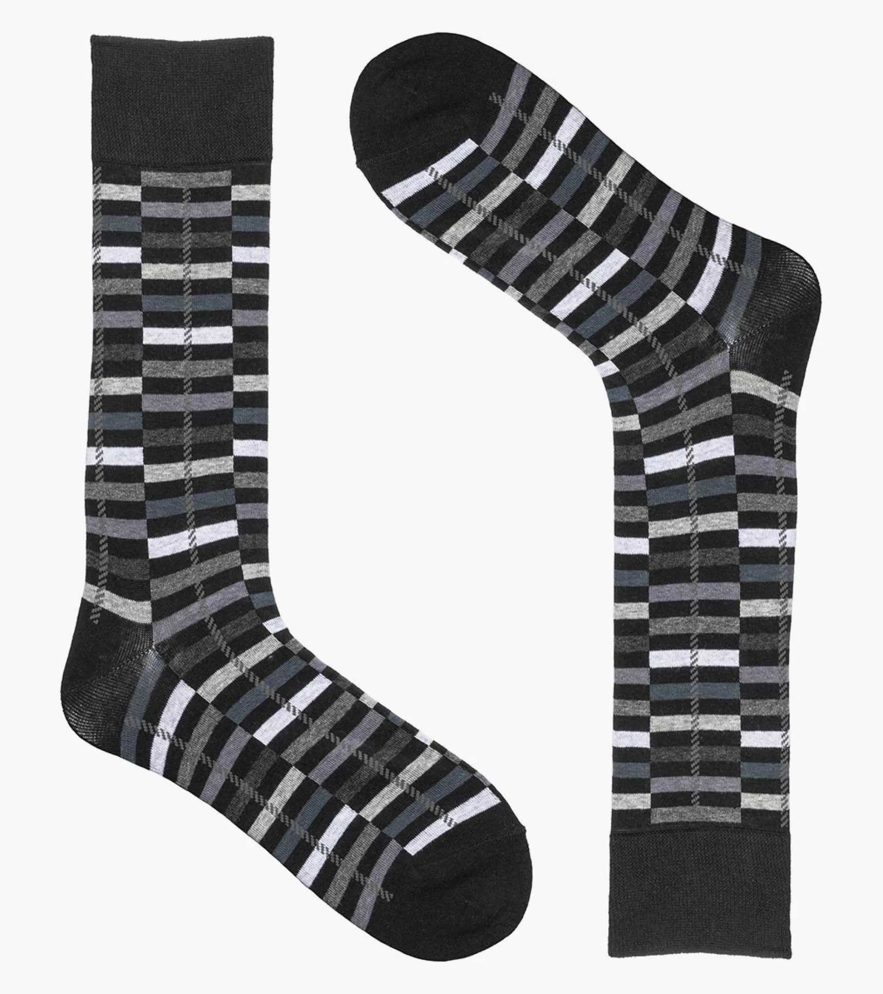 Stacy Adams Socks>Offset Stripe Men\\'S Crew Dress Socks