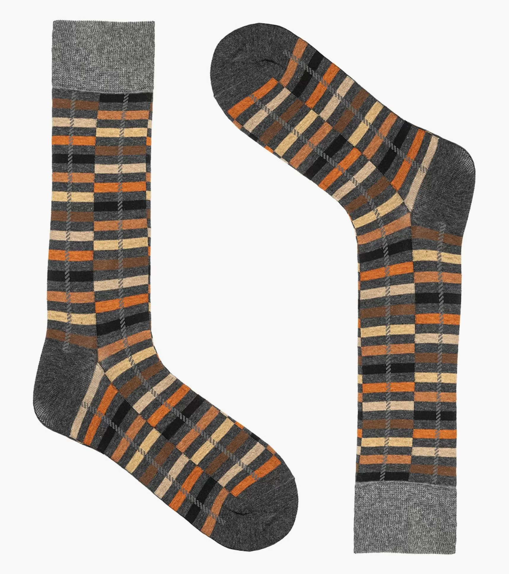 Stacy Adams Socks>Offset Stripe Men\\'S Crew Dress Socks