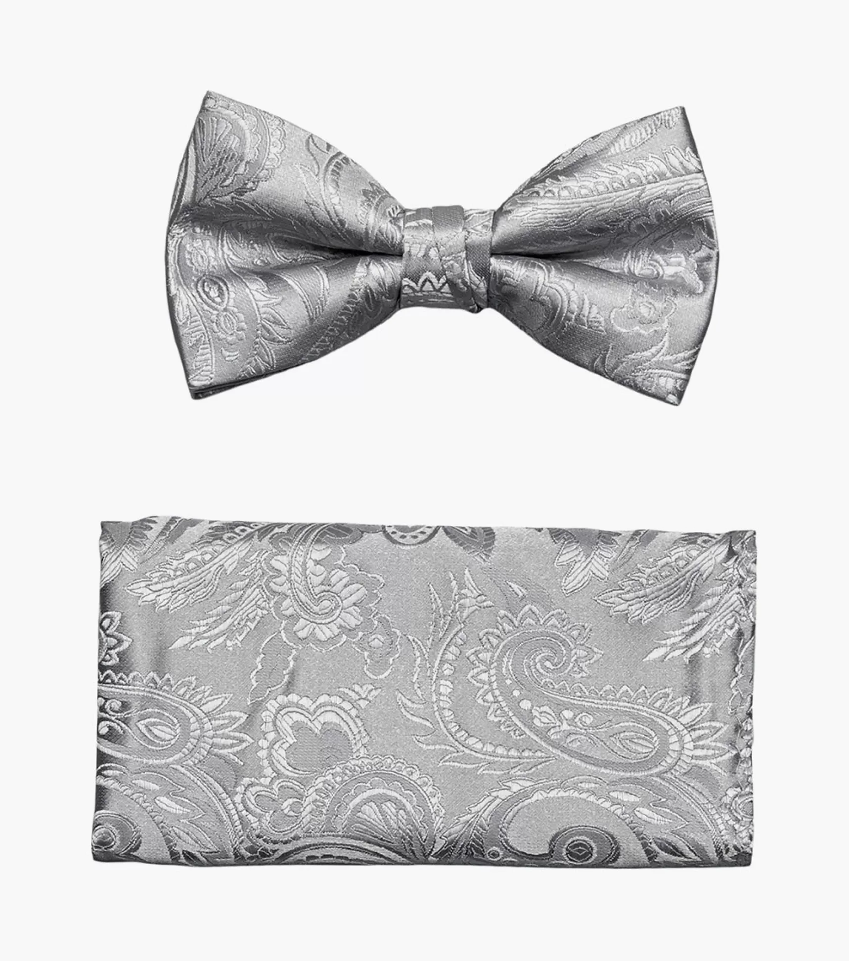 Stacy Adams Ties>Oliver Bow Tie & Hanky Set