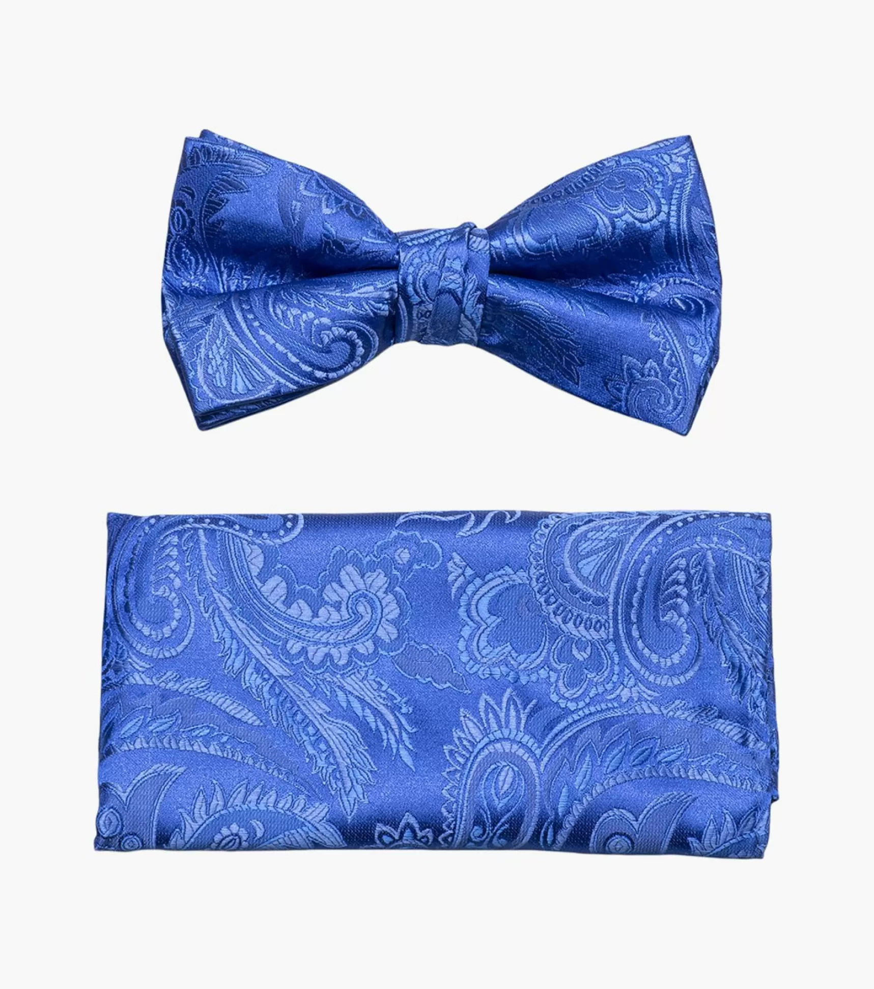 Stacy Adams Ties>Oliver Bow Tie & Hanky Set