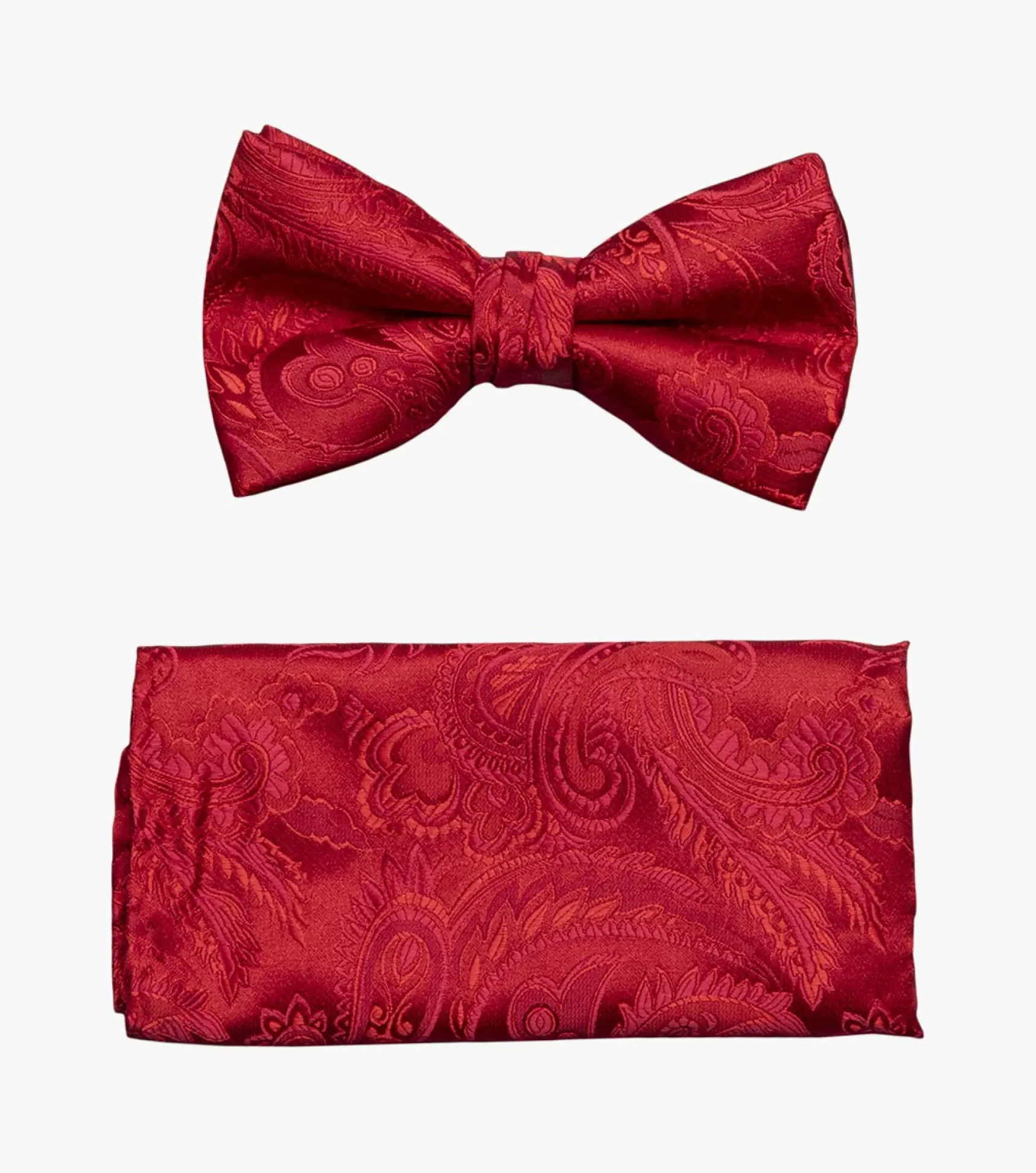 Stacy Adams Ties>Oliver Bow Tie & Hanky Set