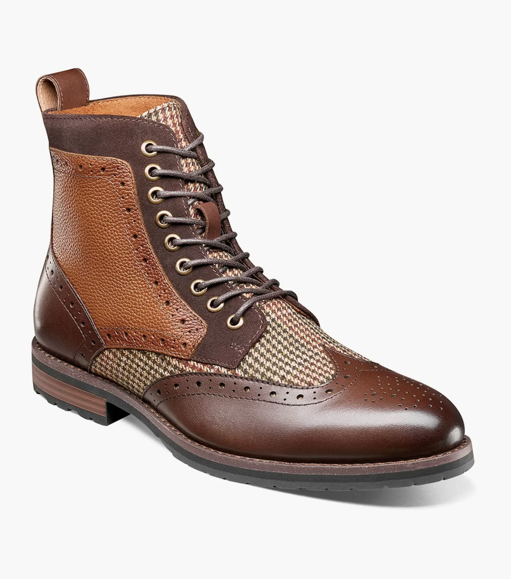 Stacy Adams Wingtips>Oswyn Wingtip Lace Up Boot