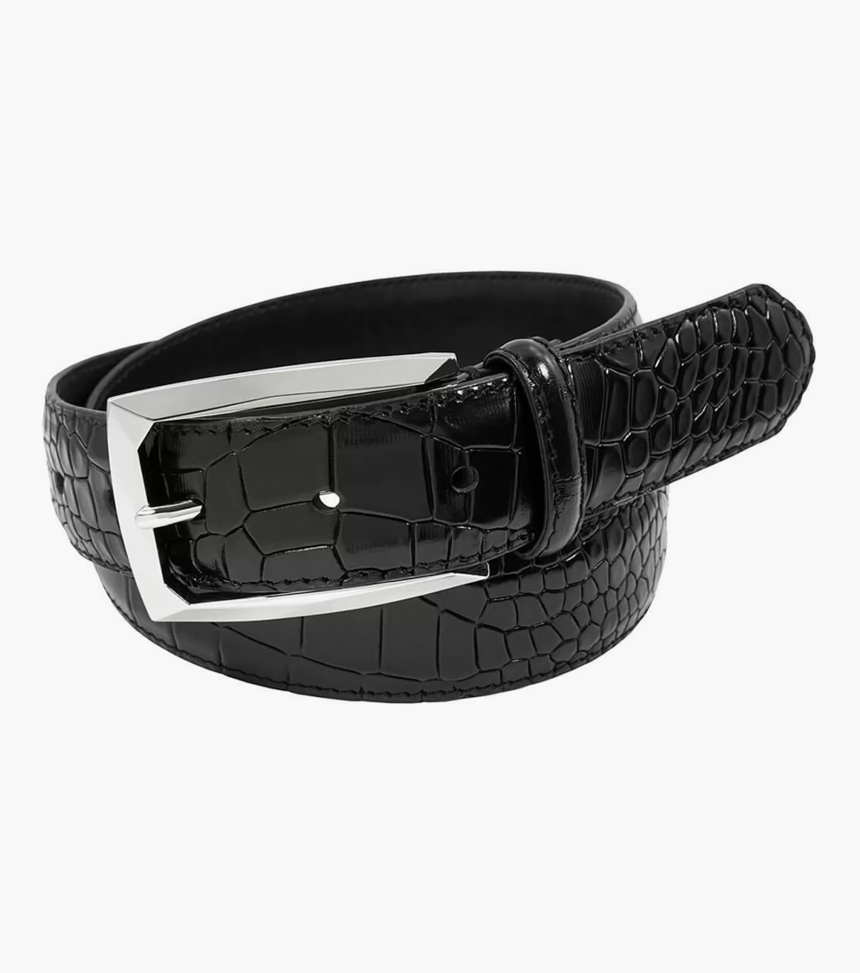 Stacy Adams Belts>Ozzie Xl Croc Emboss Belt