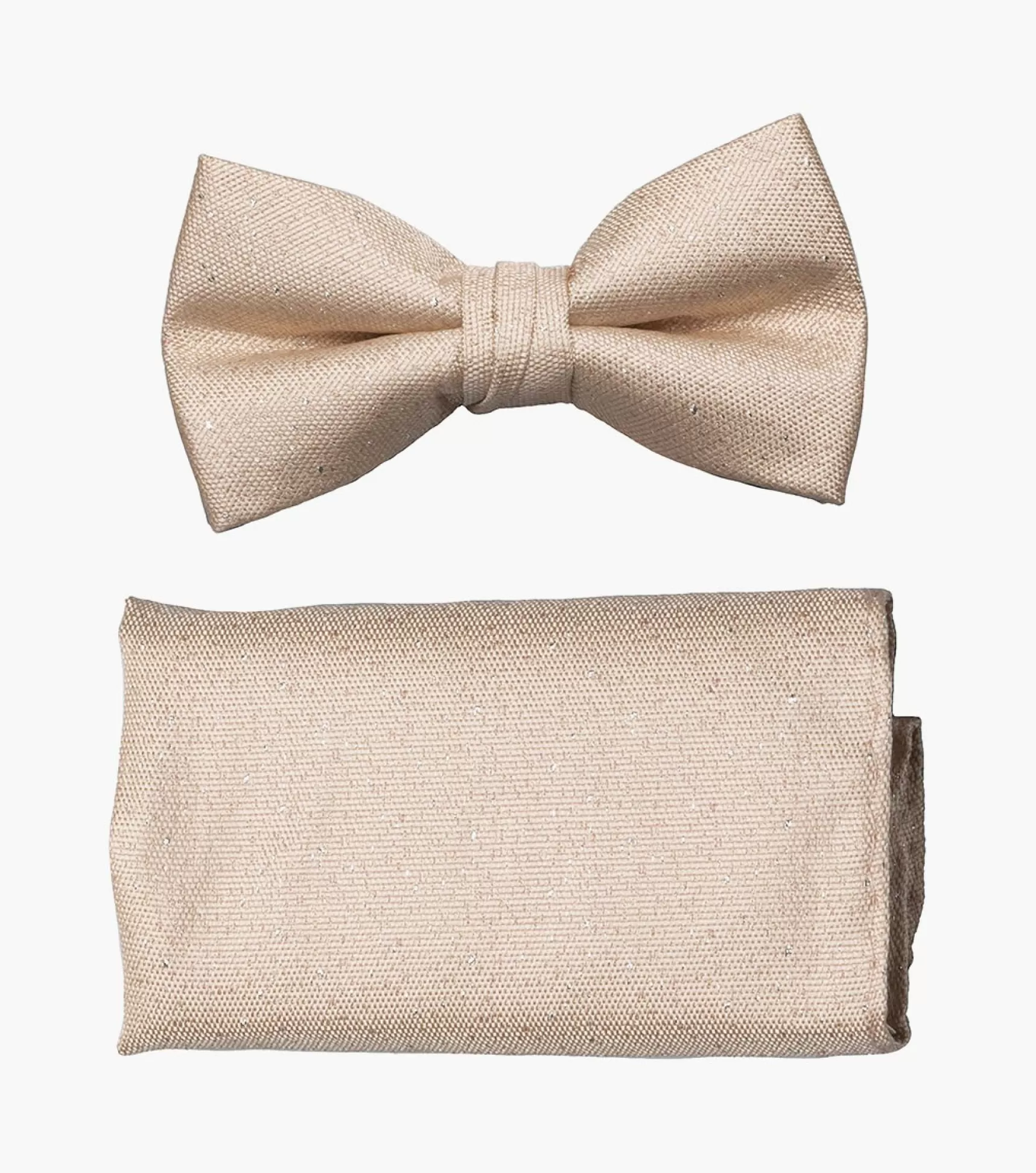 Stacy Adams Ties>Randy Diamond Dust Bow Tie & Hanky Set