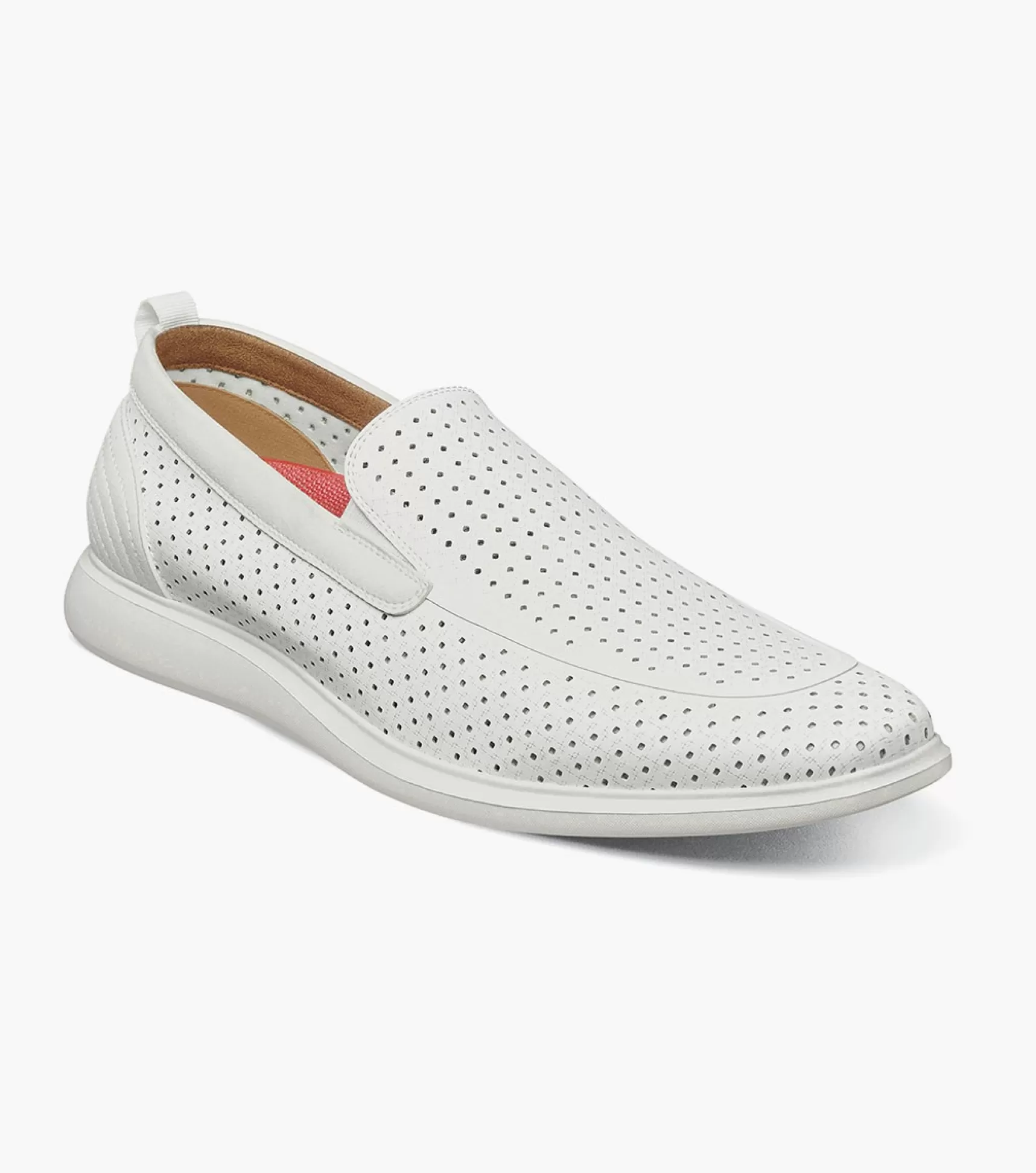 Stacy Adams Loafers>Remy Moc Toe Perf Slip On