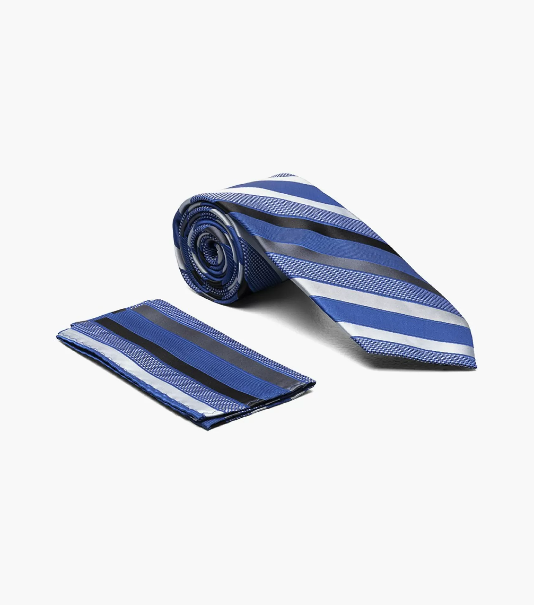 Stacy Adams Ties>Robert Tie And Hanky Set