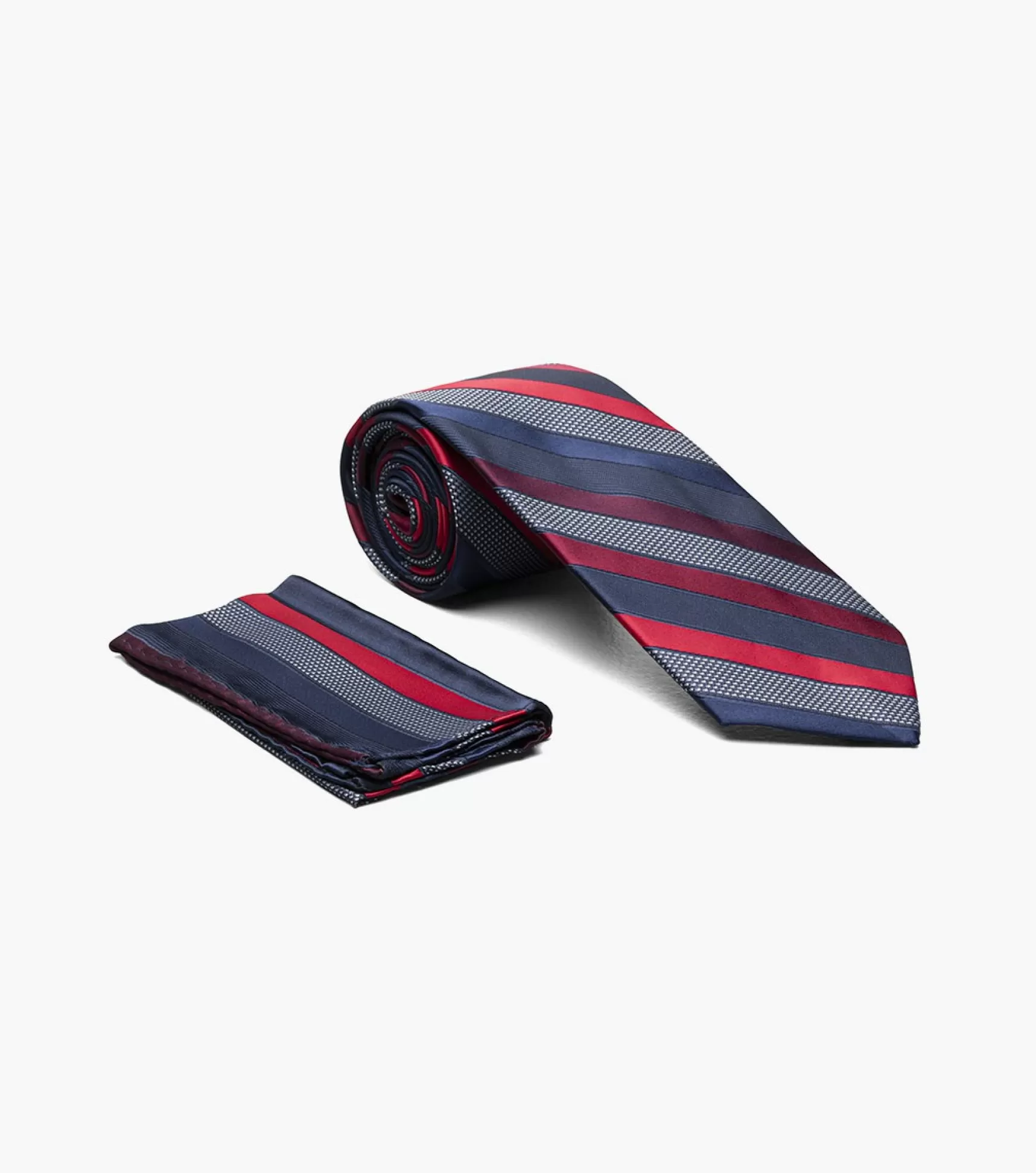 Stacy Adams Ties>Robert Tie And Hanky Set