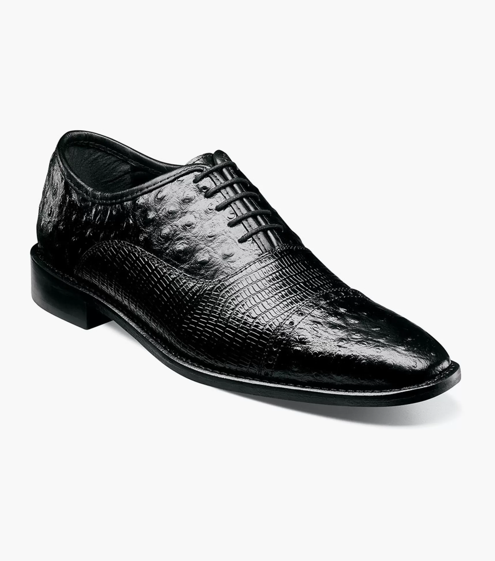 Stacy Adams Fashion>Rodano Leather Sole Cap Toe Oxford