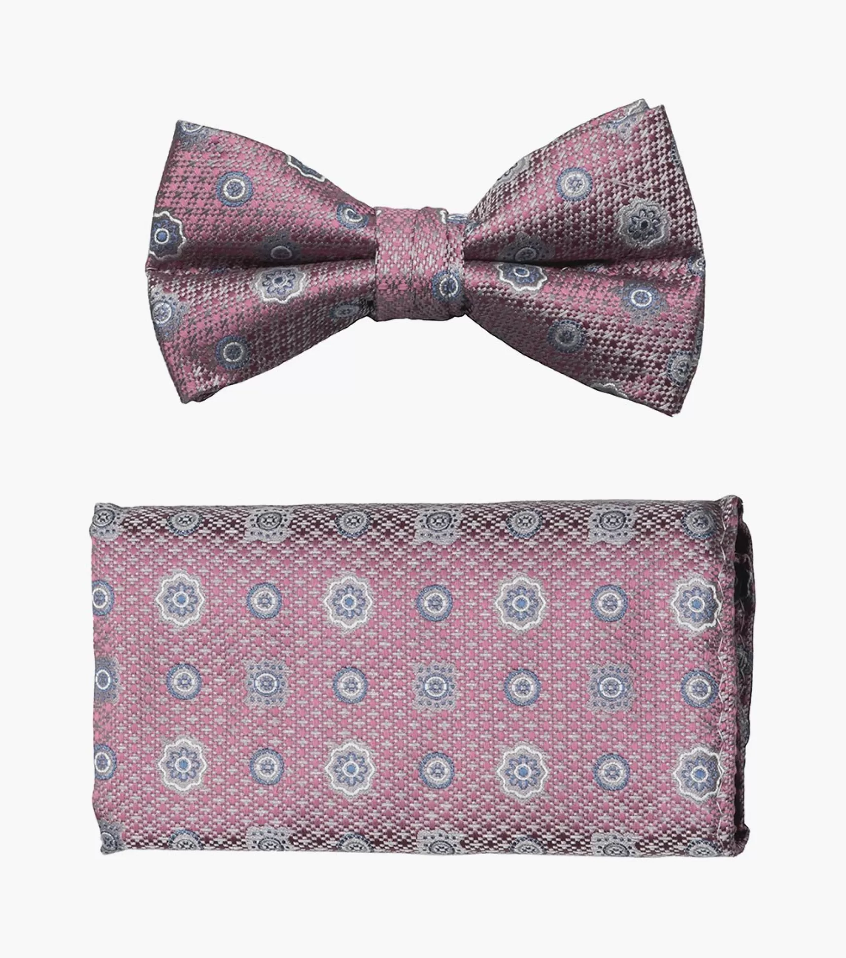 Stacy Adams Ties>Roy Bow Tie & Hanky Set