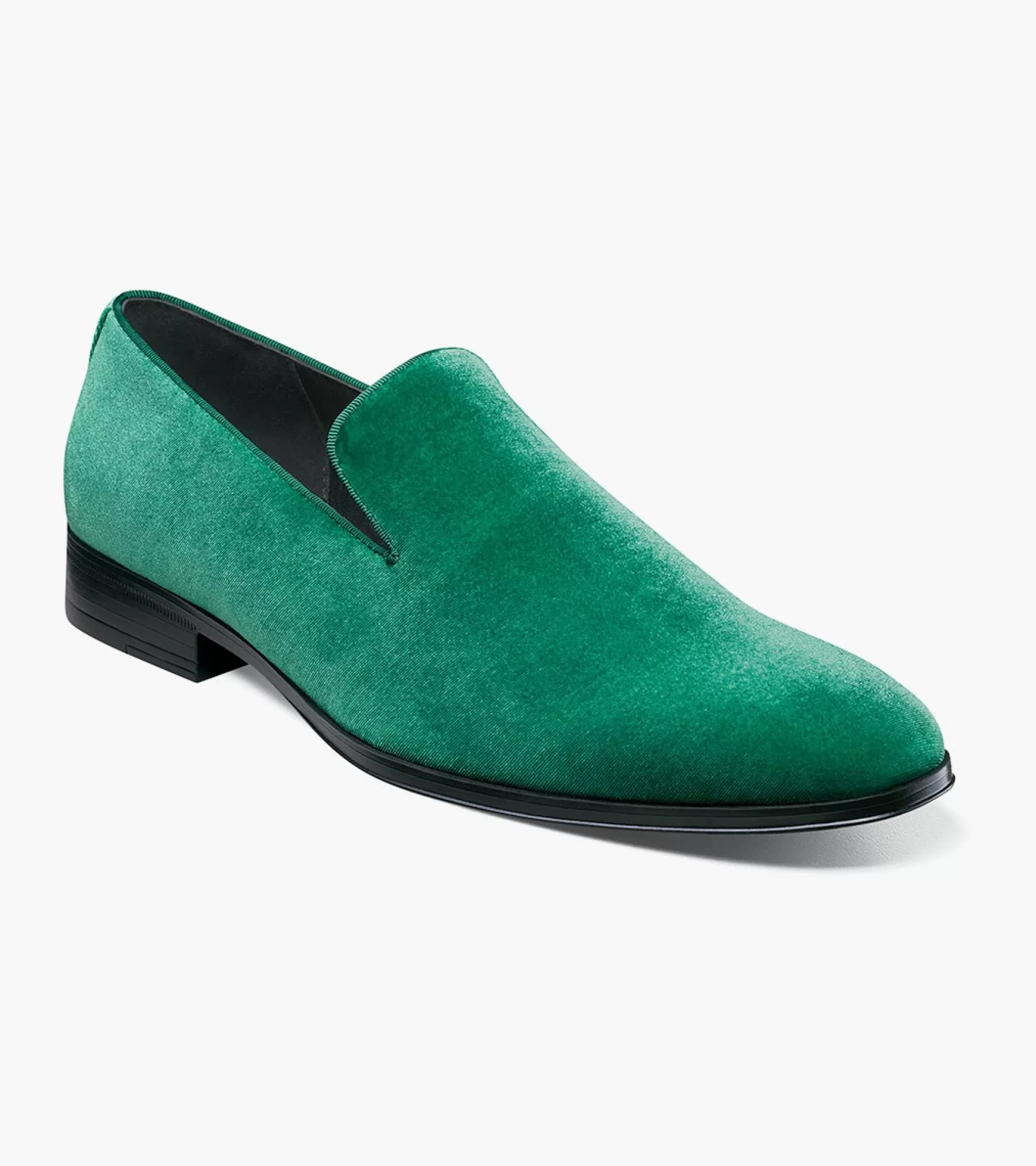 Stacy Adams Loafers>Savian Plain Toe Velour Slip On