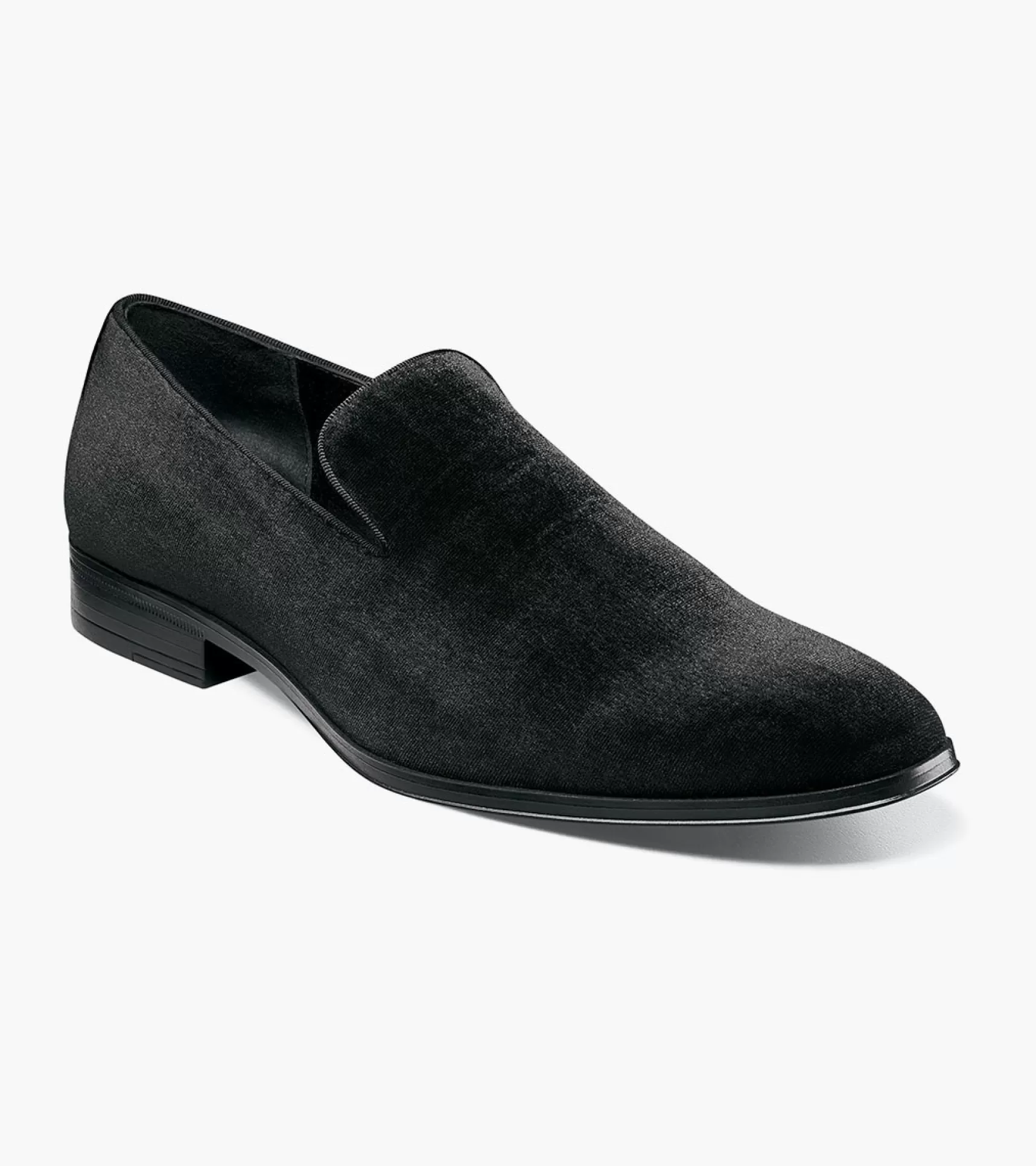 Stacy Adams Loafers>Savian Plain Toe Velour Slip On