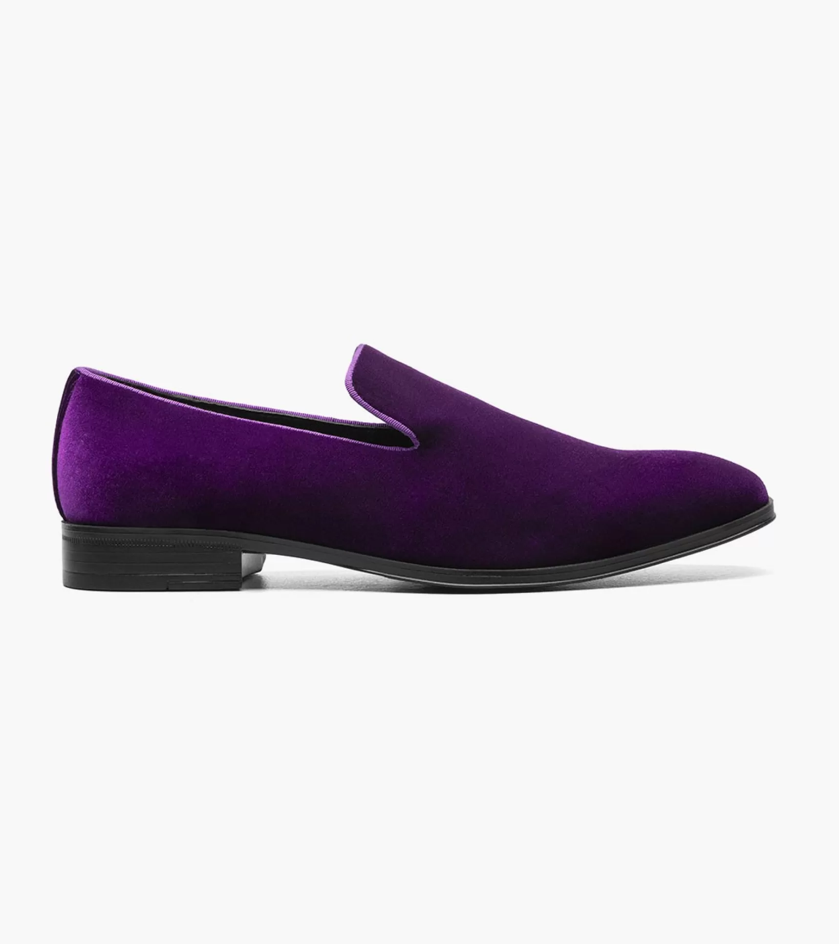 Stacy Adams Loafers>Savian Plain Toe Velour Slip On