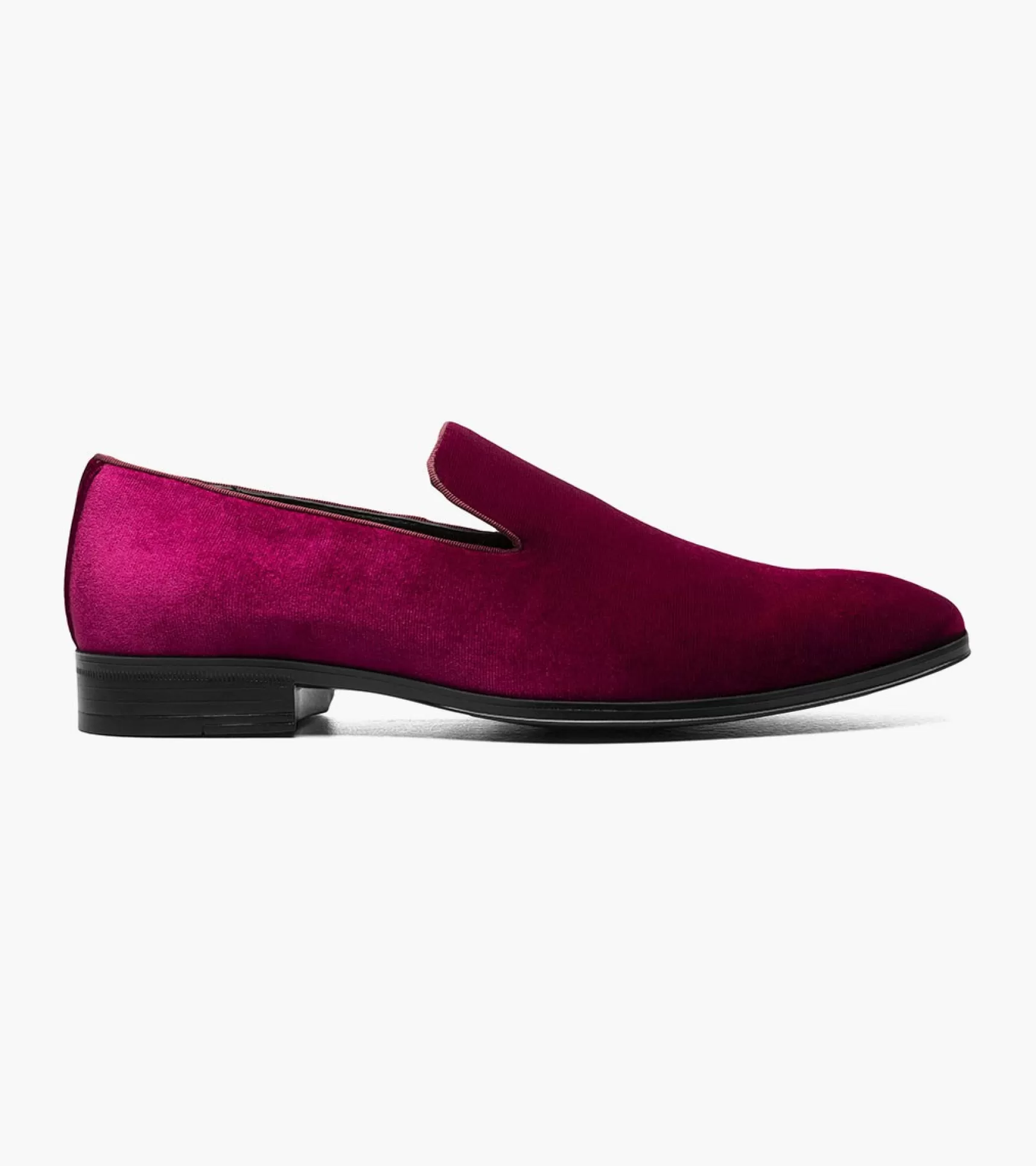 Stacy Adams Loafers>Savian Plain Toe Velour Slip On