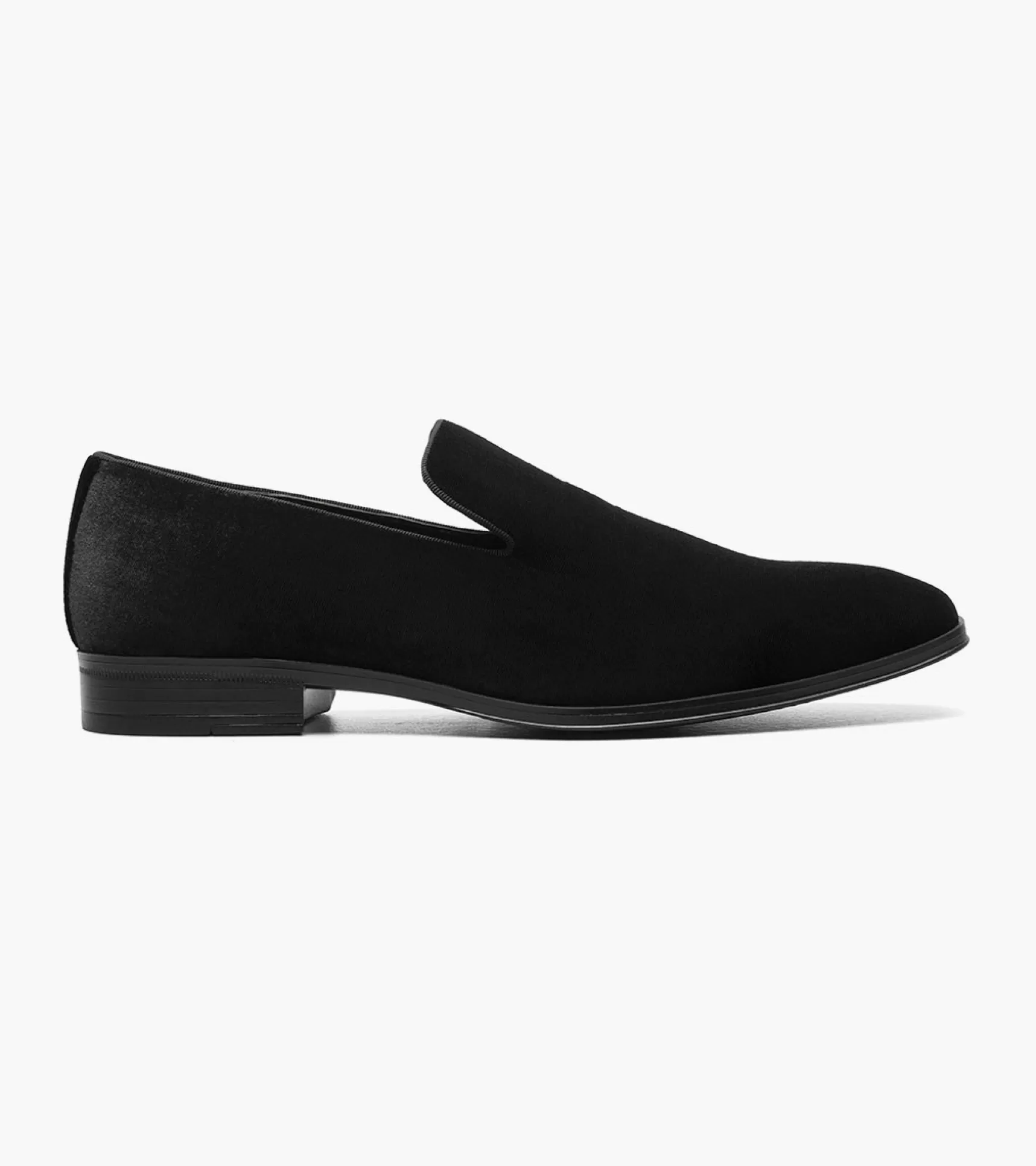 Stacy Adams Loafers>Savian Plain Toe Velour Slip On