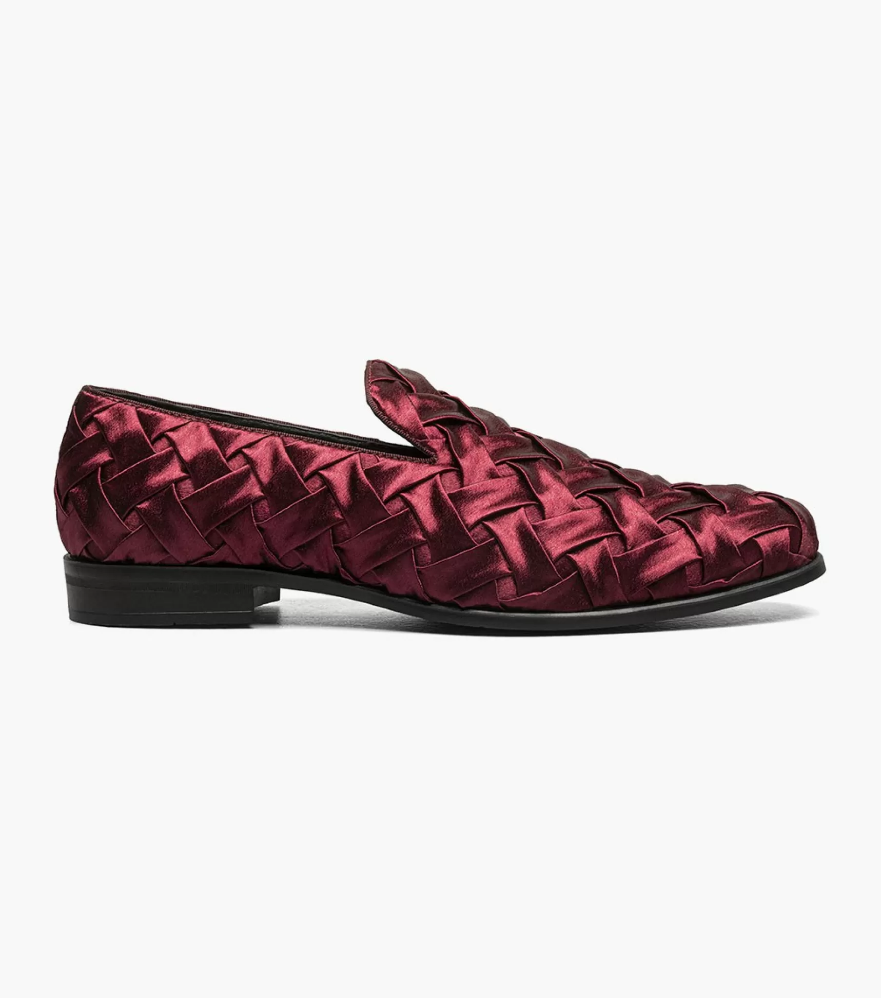 Stacy Adams Loafers>Savoir Plain Toe Satin Slip On