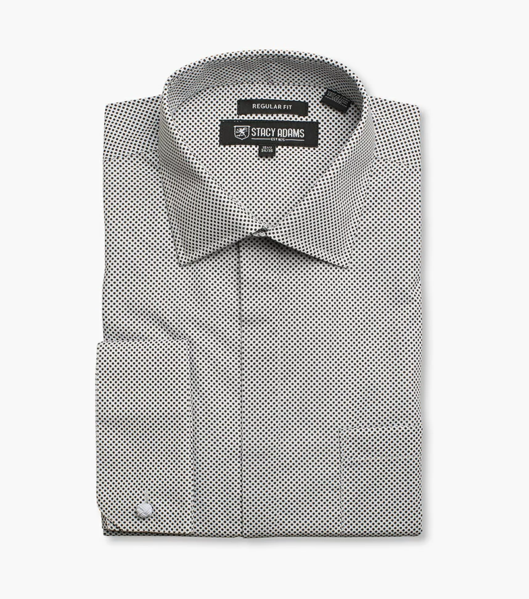 Stacy Adams Dress Shirts>Sergio Dots Dress Shirt Point Collar