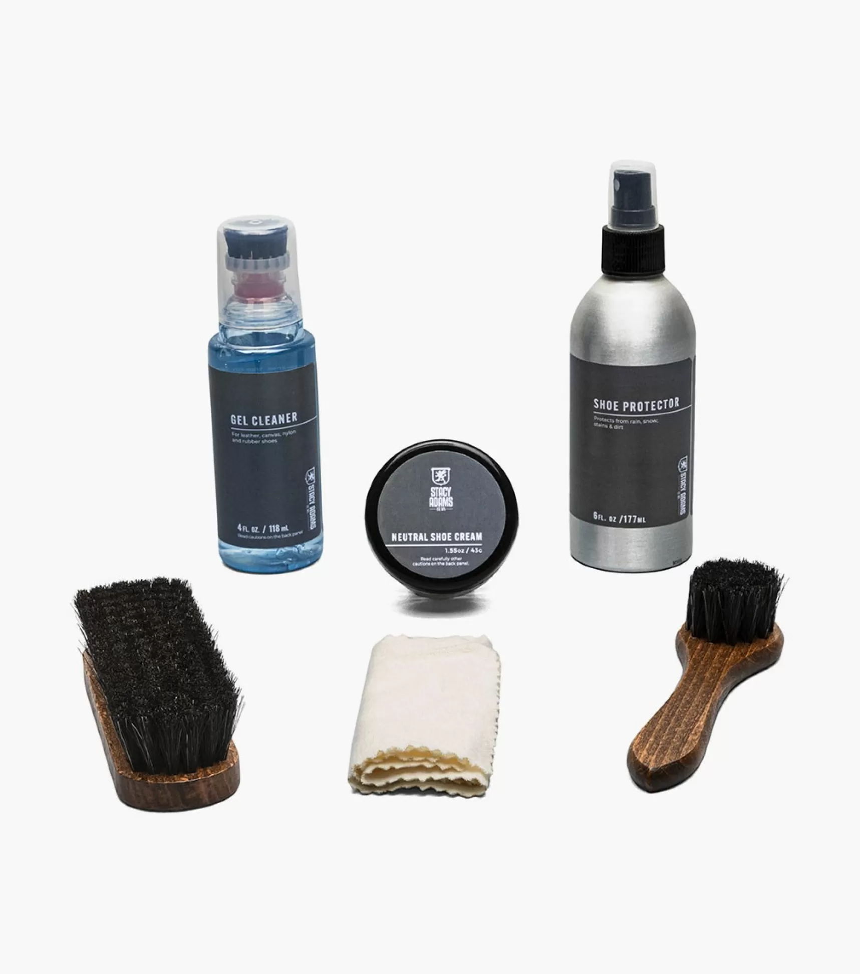 Stacy Adams Shoe Care>Shoe Care Kit Essential Cleaning Pack