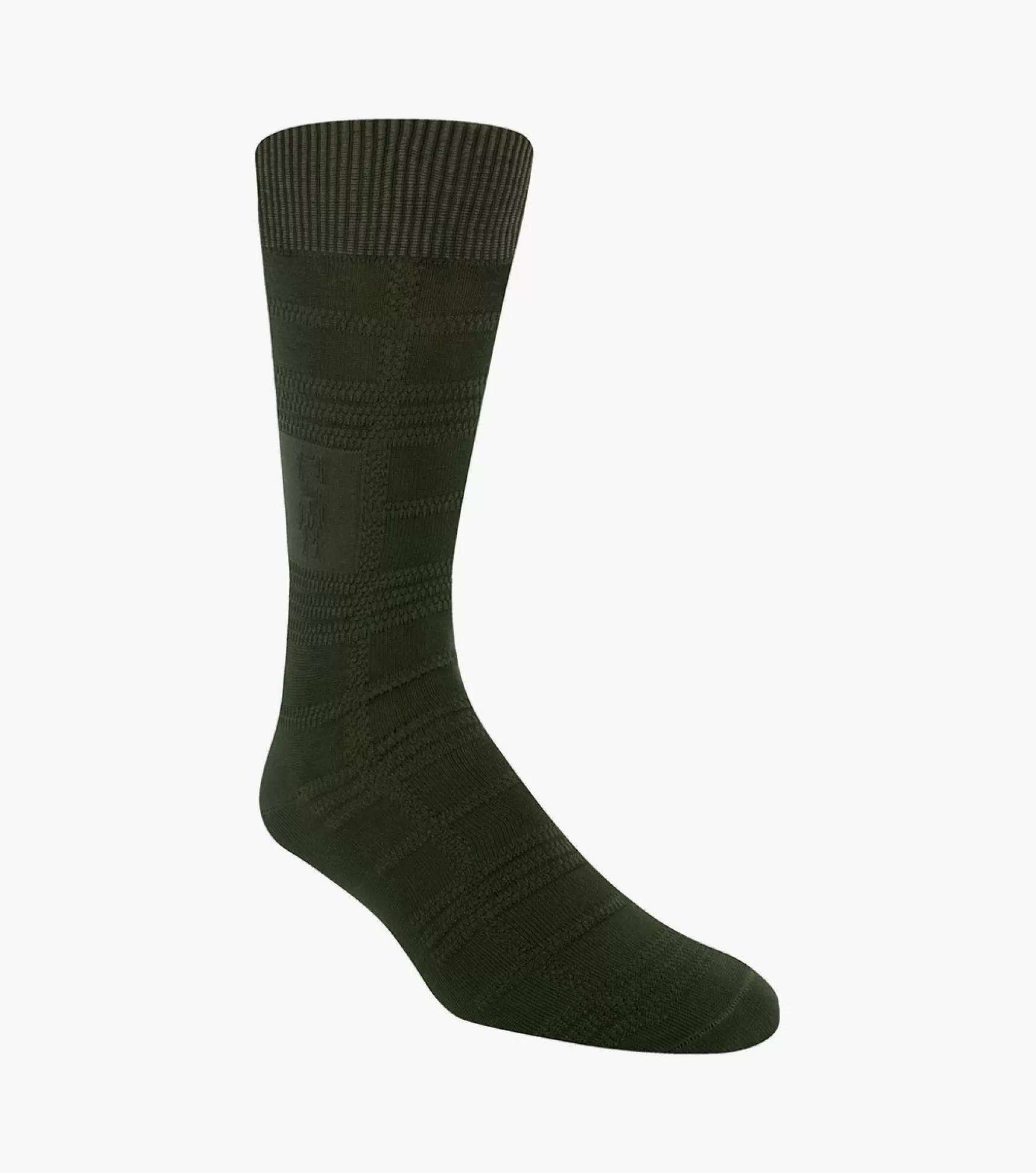 Stacy Adams Socks>Tonal Plaid Men\\'S Crew Dress Socks