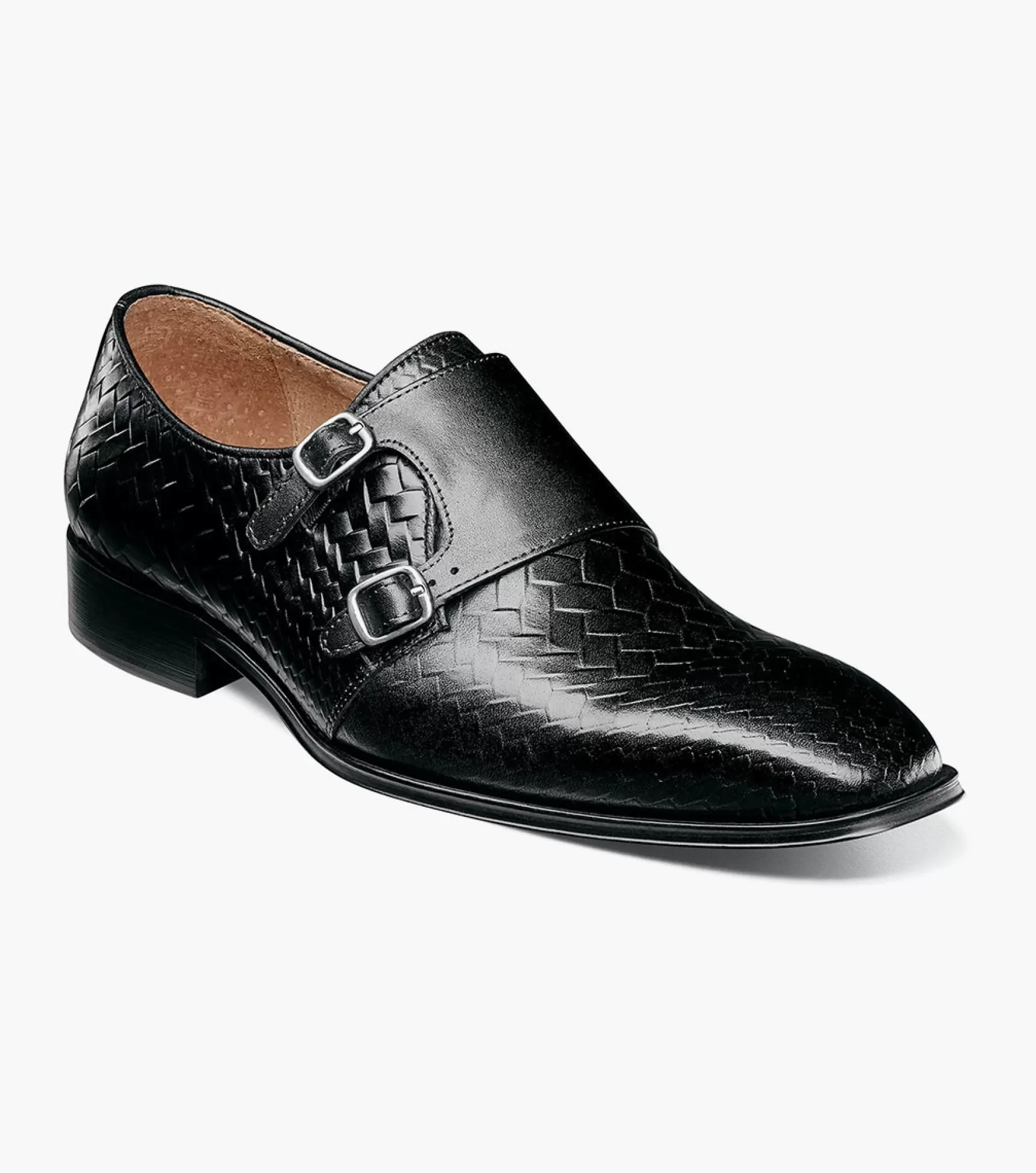 Stacy Adams Dress>Torrance Plain Toe Double Monk Strap