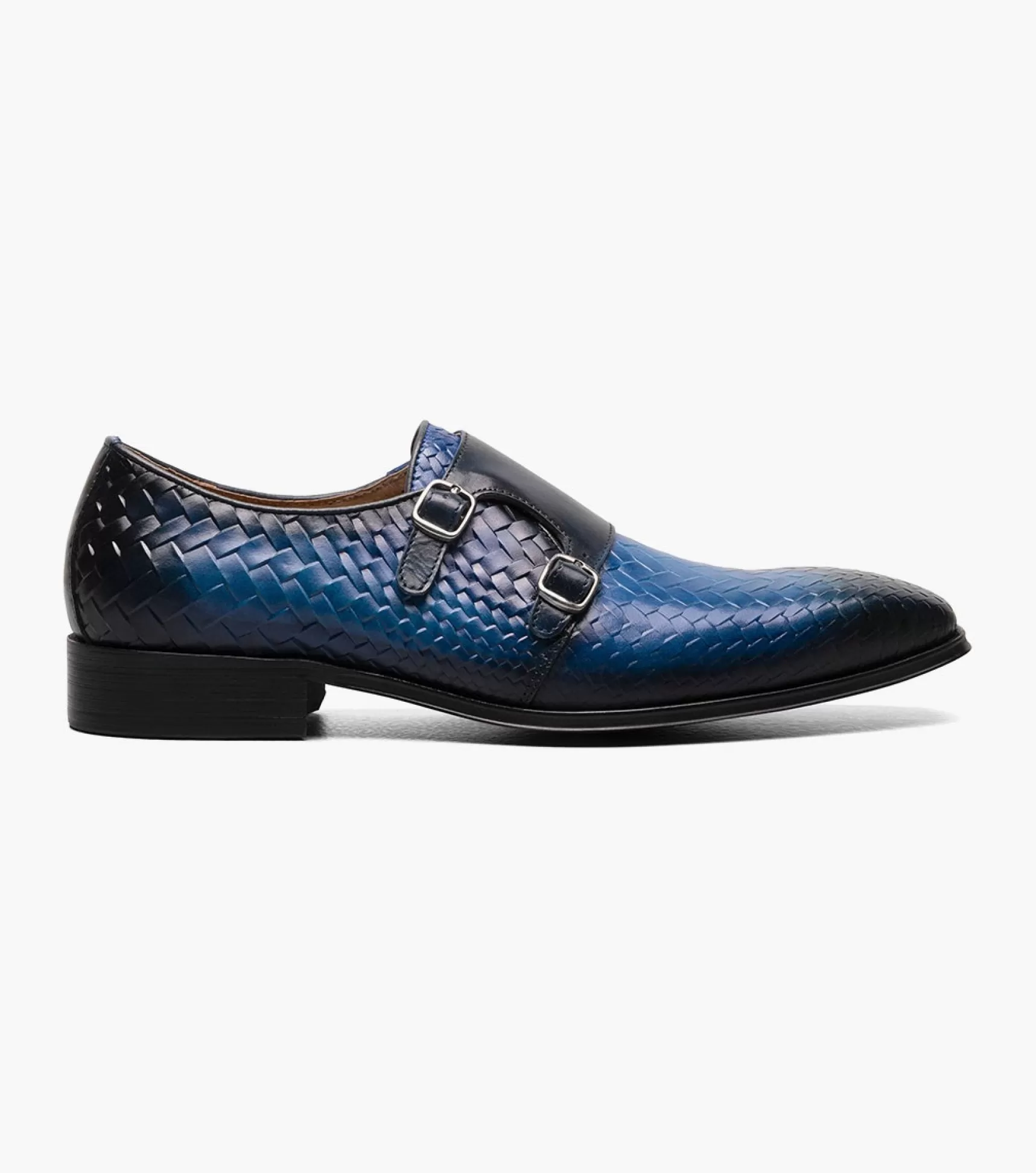 Stacy Adams Dress>Torrance Plain Toe Double Monk Strap