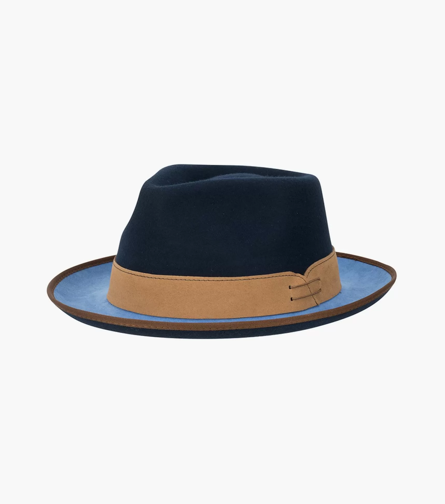 Stacy Adams Hats>Wentworth Fedora Wool Felt Pinch Front Hat